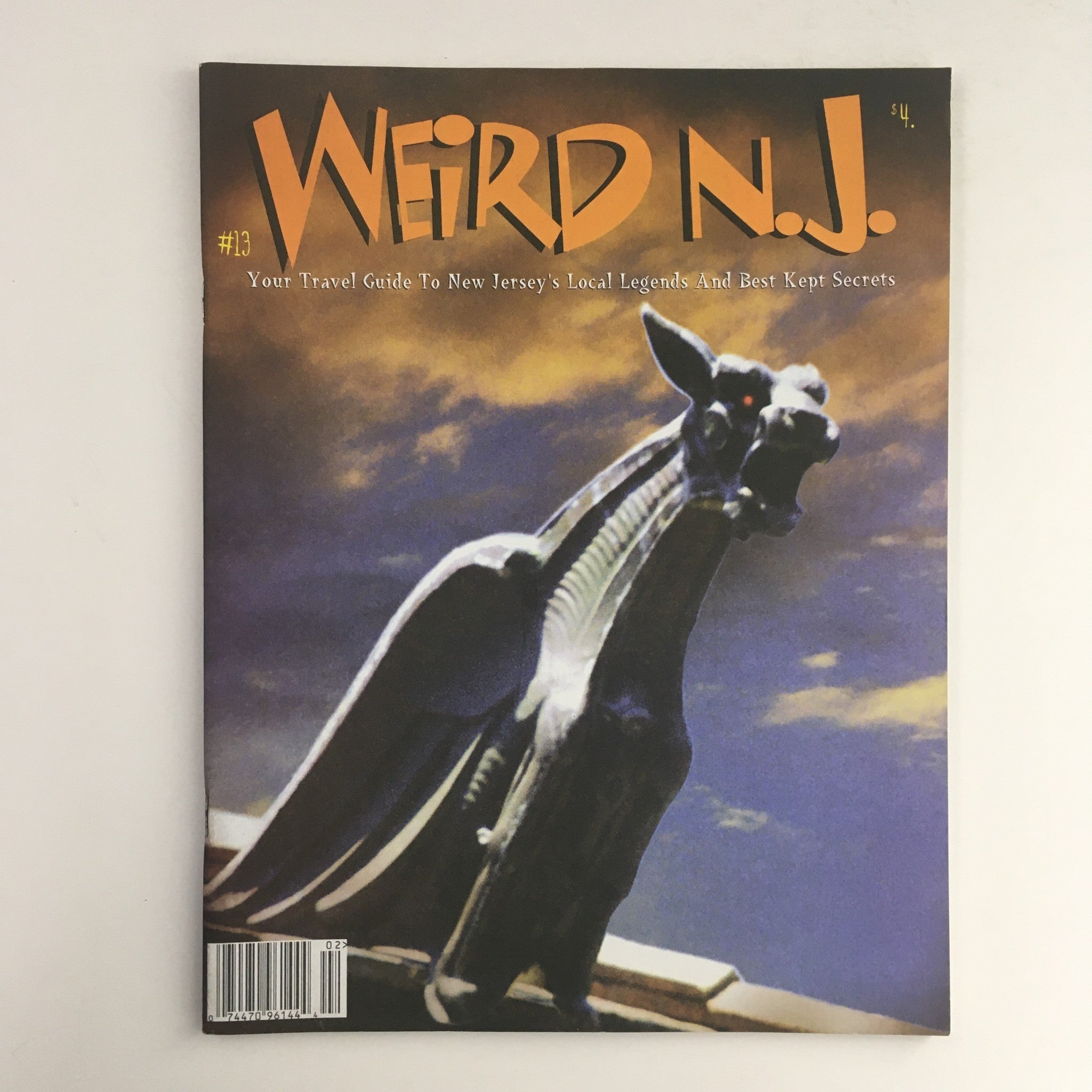 Weird N.J. Magazine 1999 #13 Travel Guide To NJ Local Legends, No Label VG