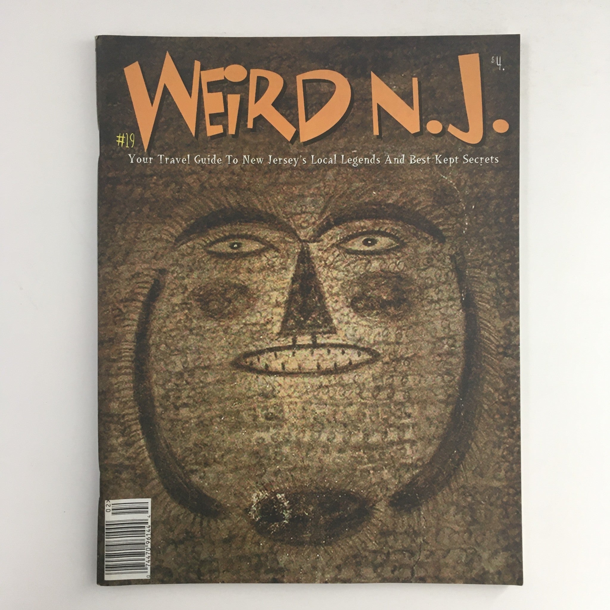 Weird N.J. Magazine 2002 #19 Travel Guide To NJ Local Legends, No Label VG