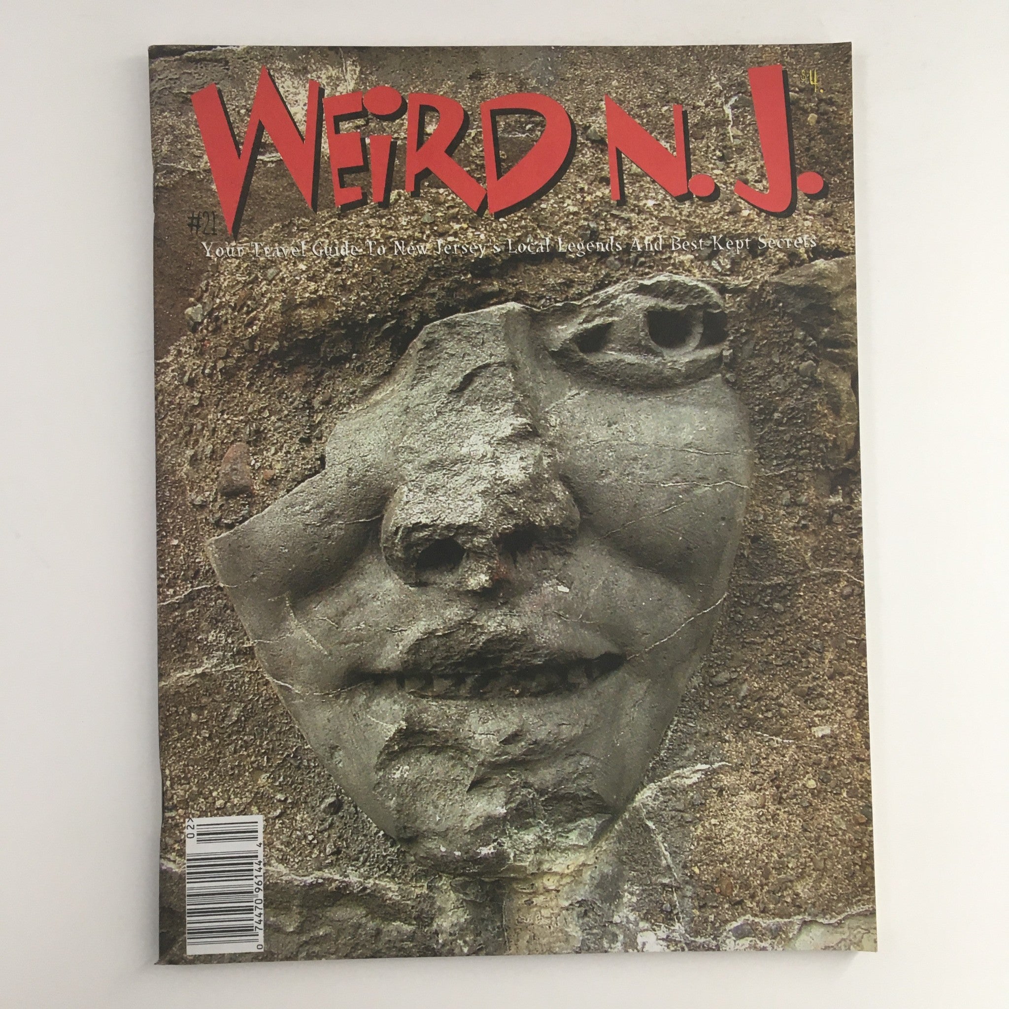 Weird N.J. Magazine 2003 #21 Travel Guide To NJ Local Legends, No Label VG