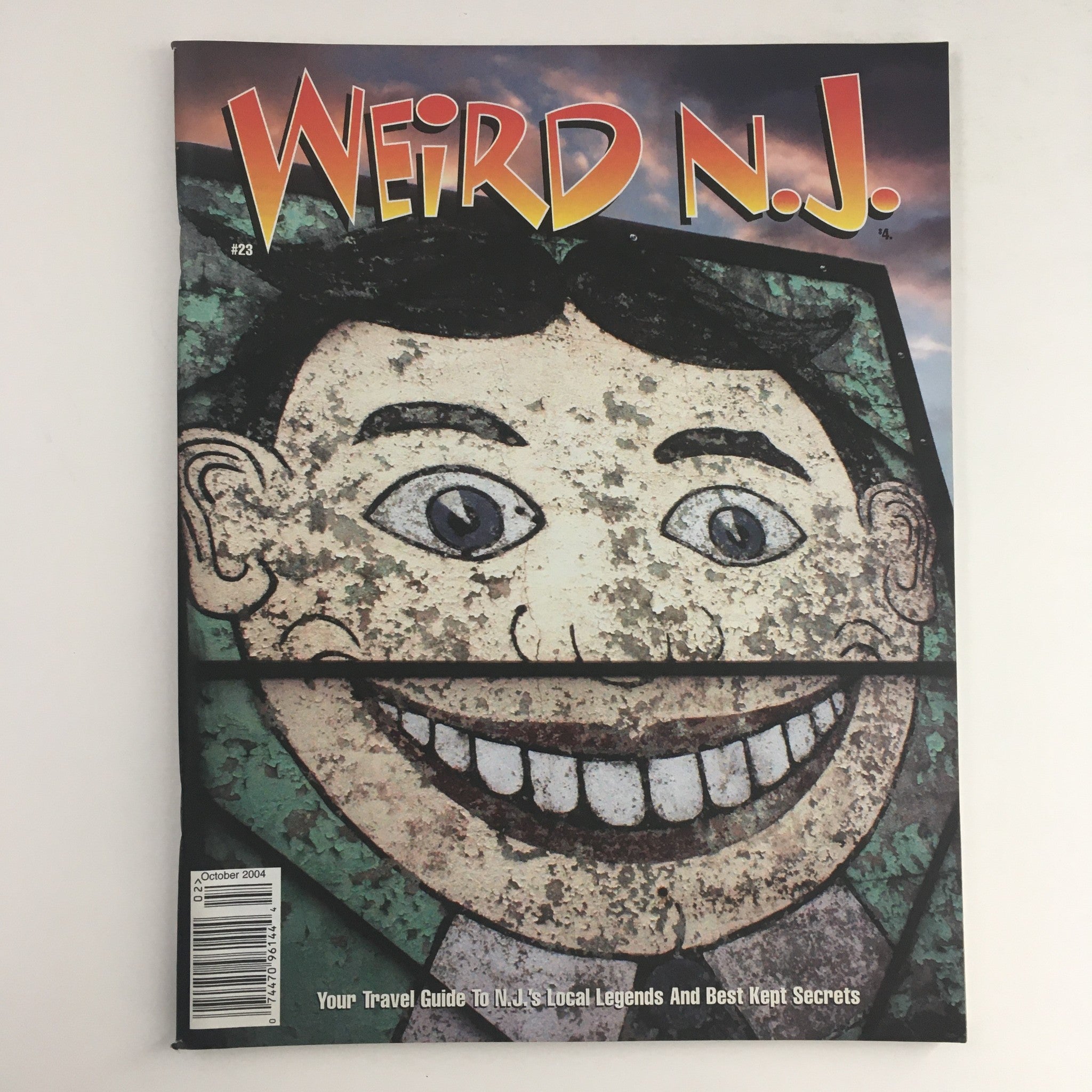 Weird N.J. Magazine 2004 #23 Travel Guide To NJ Local Legends, No Label VG