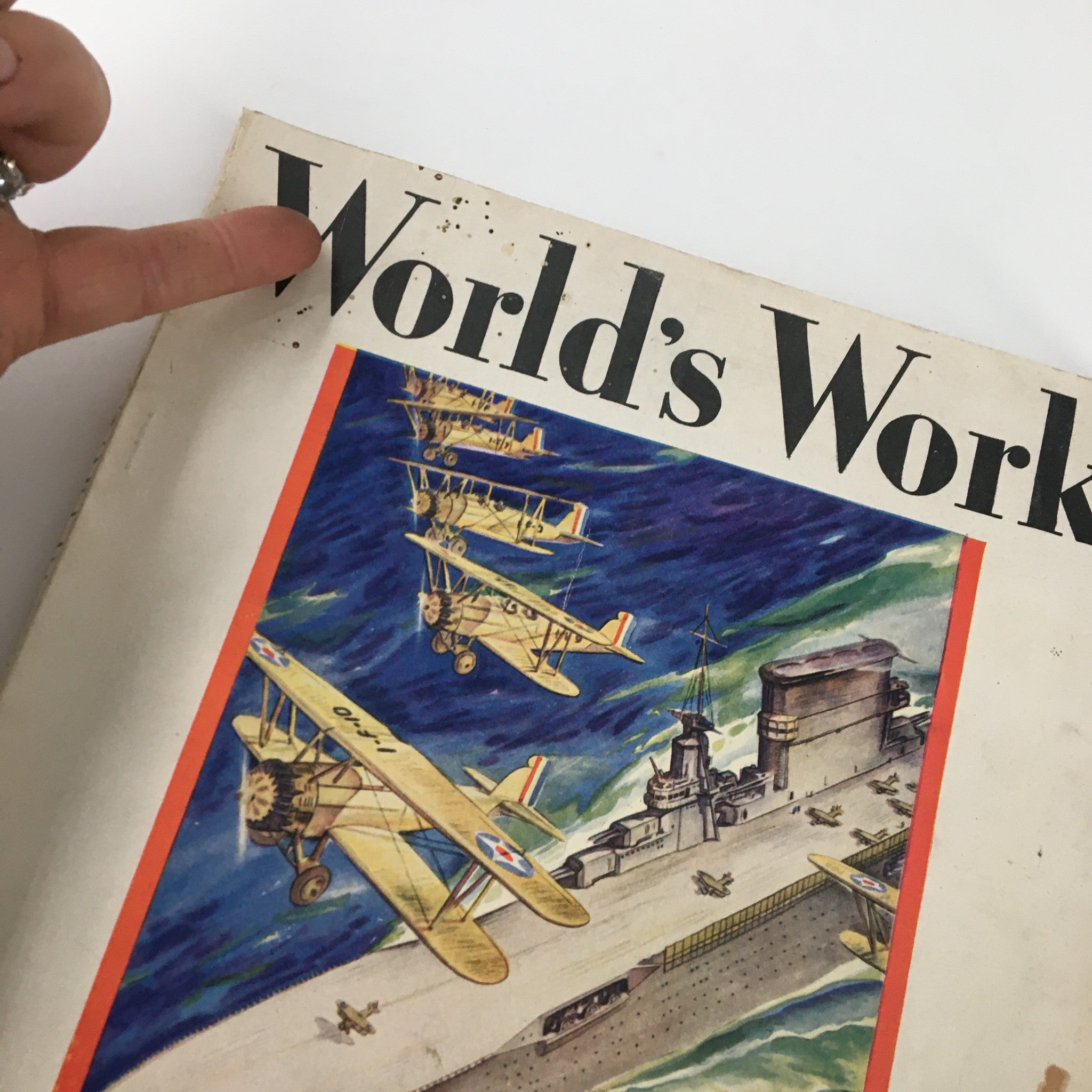 VTG World's Work Magazine December 1929 Exploring with Col. Lindbergh No Label