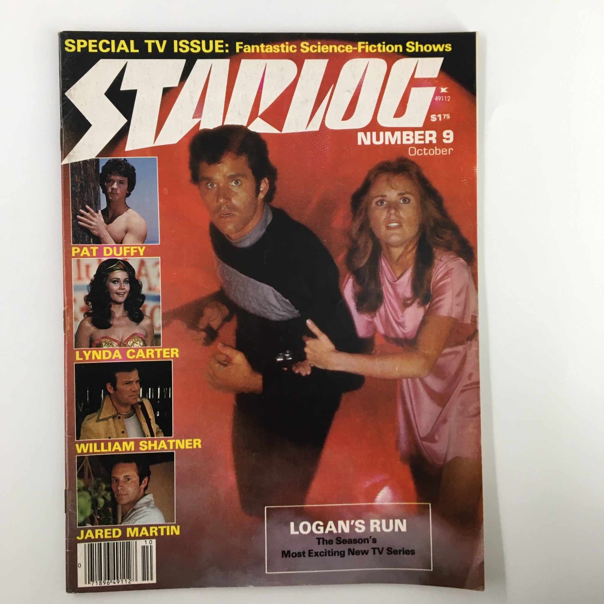 VTG Starlog Magazine October 1977 #9 Gregory Harrison, Heather Manzies No Label