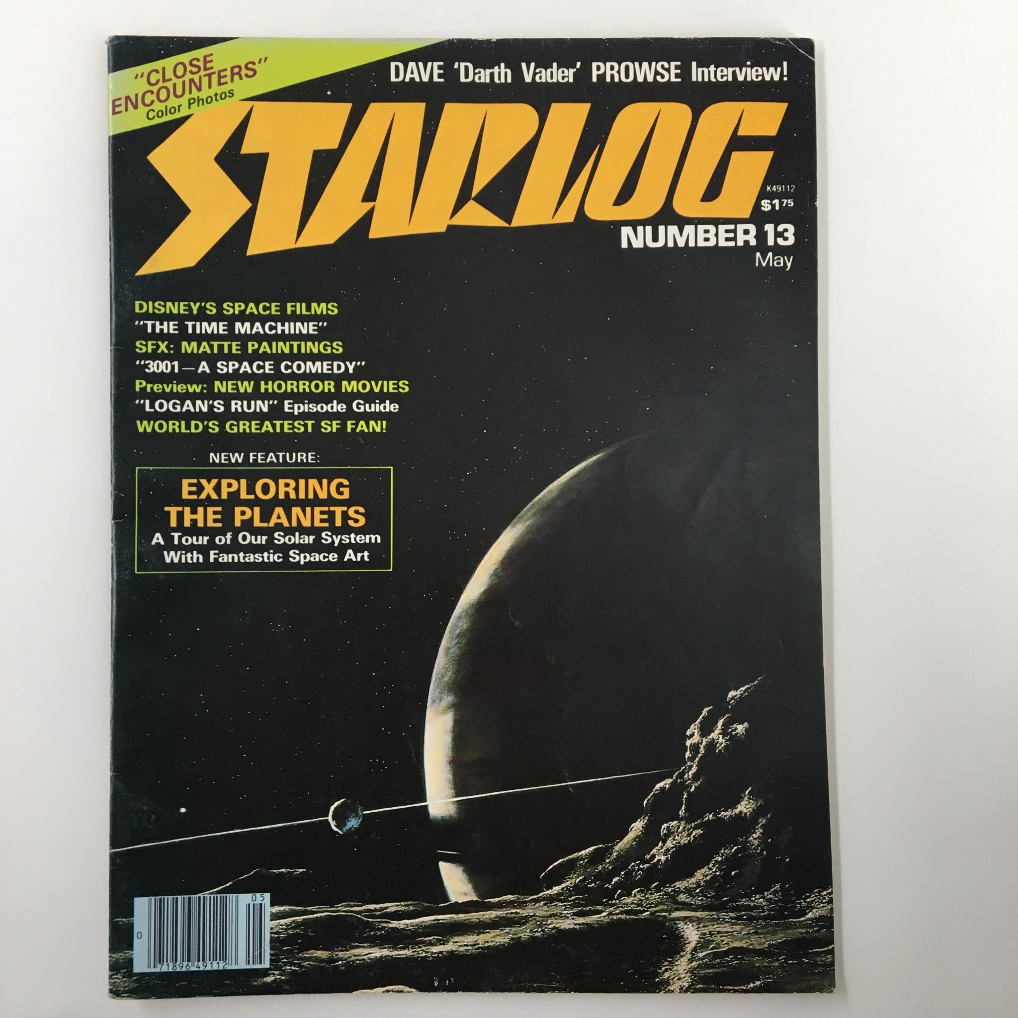 VTG Starlog Magazine May 1978 #13 Exploring The Planets A Tour No Label