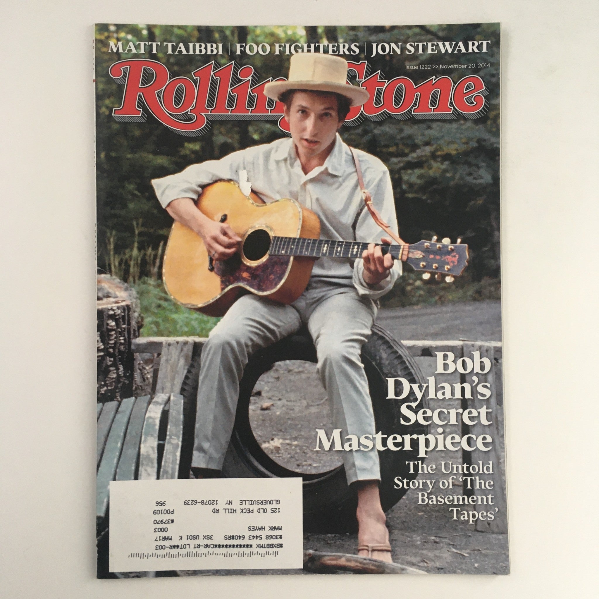 Rolling Stone Magazine November 20 1014 Bob Dylan, Matt Taibbi, Coldplay, VG