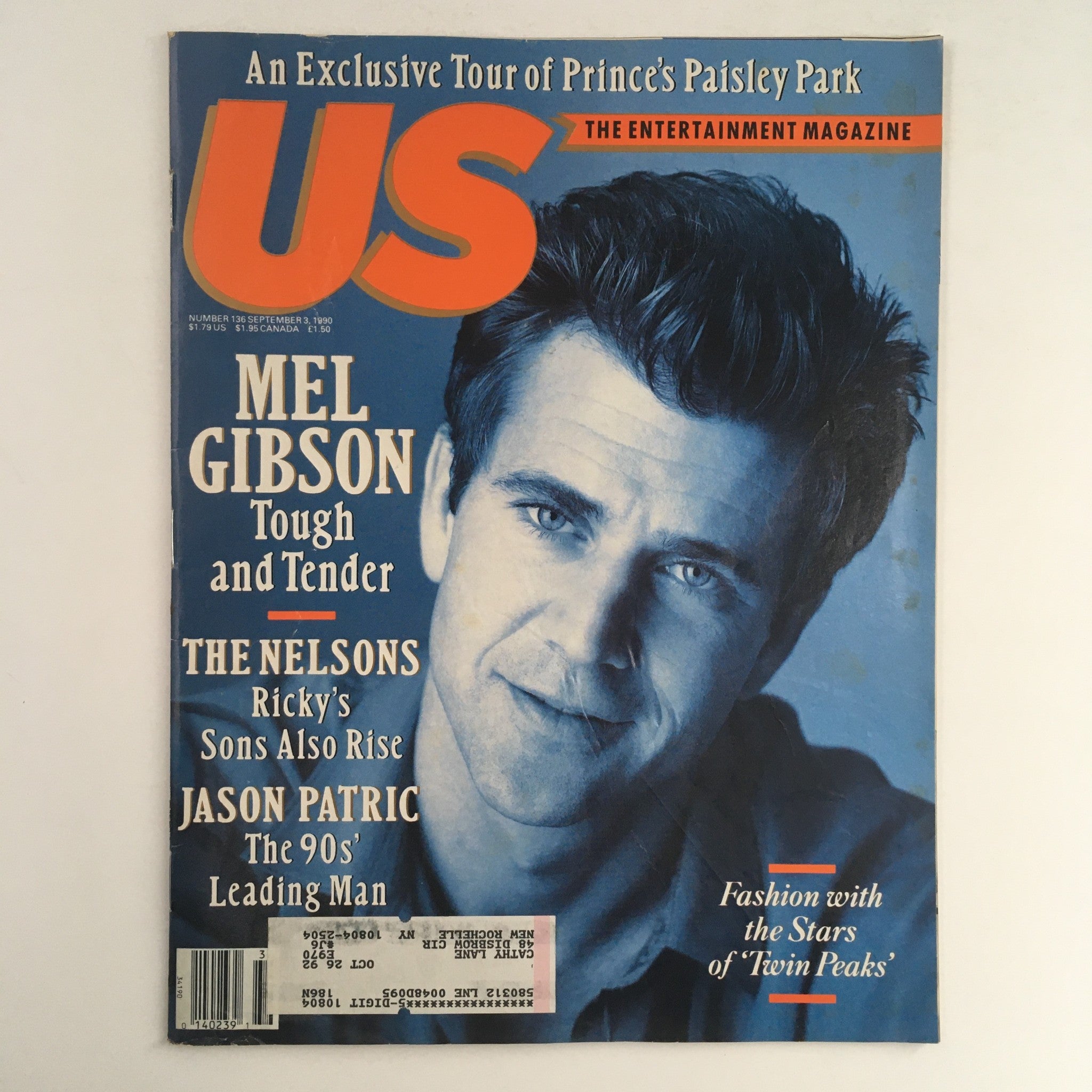 US Magazine #136 September 3 1990 Mel Gibson, Jason Patric, The Nelsons Ricky