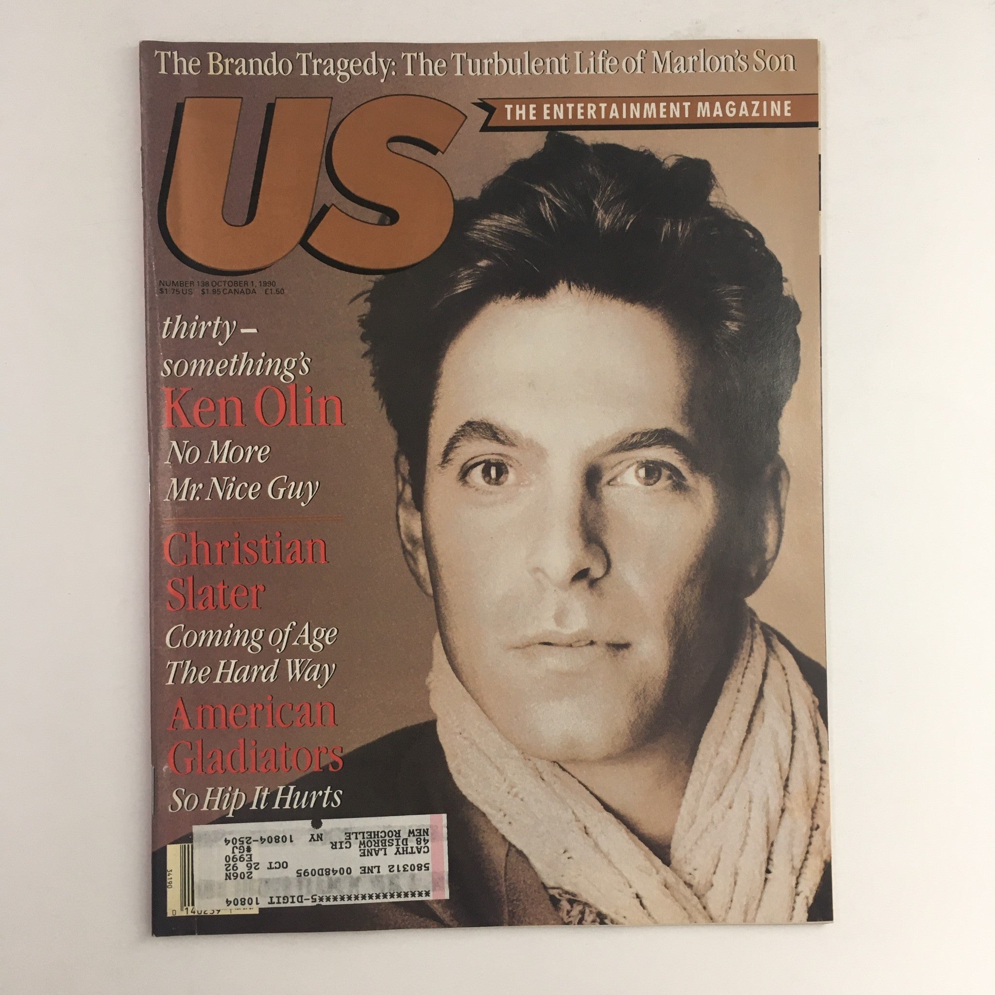 US Magazine #138 October 1 1990 Ken Olin No More Mr. Nice Guy, Christian Slater