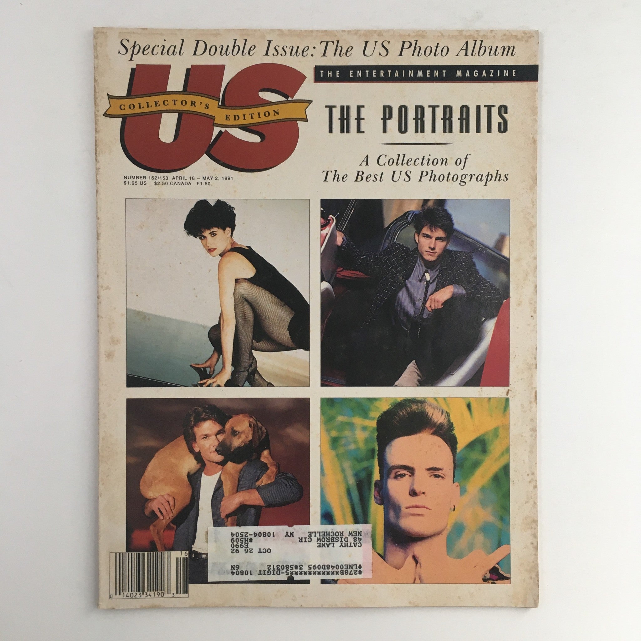 US Magazine #152 April 18 1991 Portraits Demi Moore, Tom Cruise, Patrick Swayze