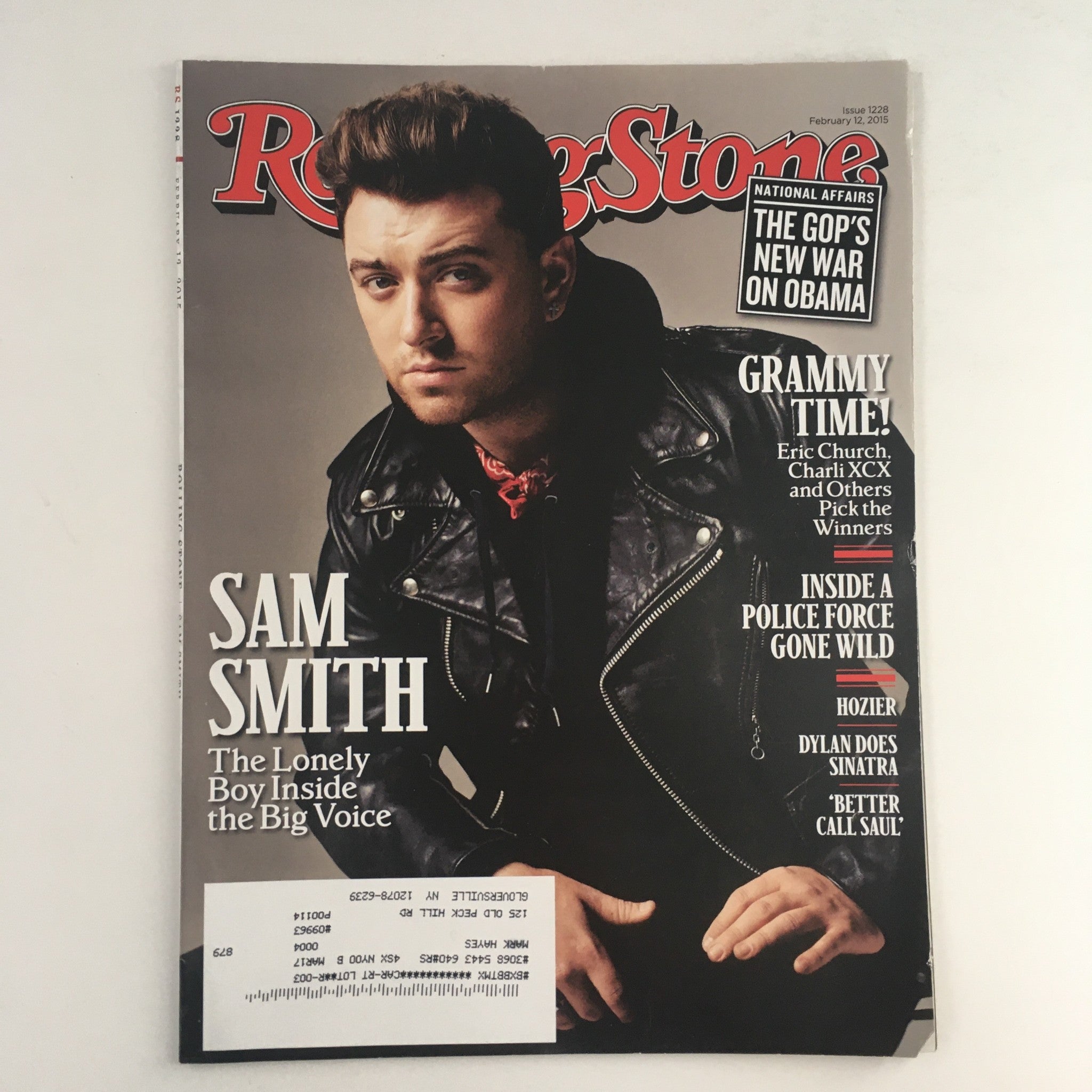 Rolling Stone Magazine February 12 2015 Sam Smith, Eric Church & Charlie XCX