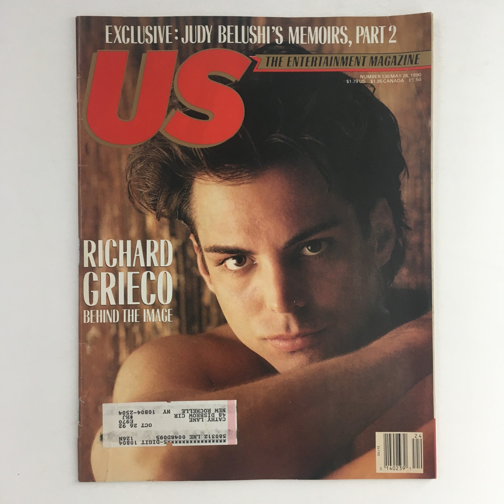 US Magazine #130 May 28 1990 Richard Grieco & Judy Belushi's Memoirs Part 2