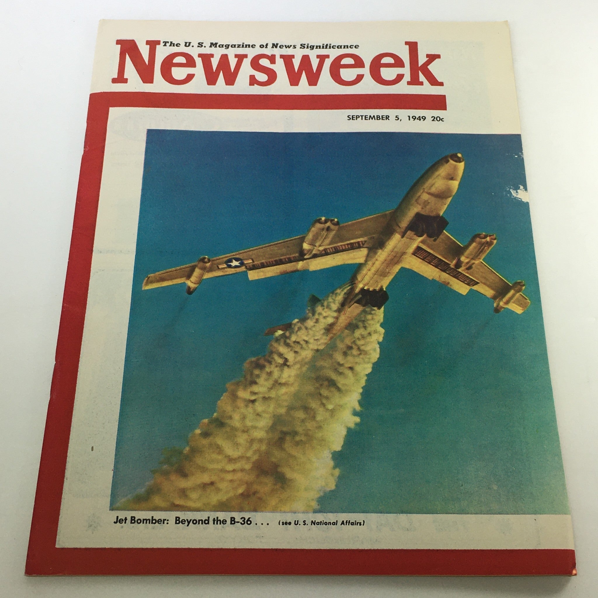 VTG Newsweek Magazine September 5 1949 - Jet Bomber No Label