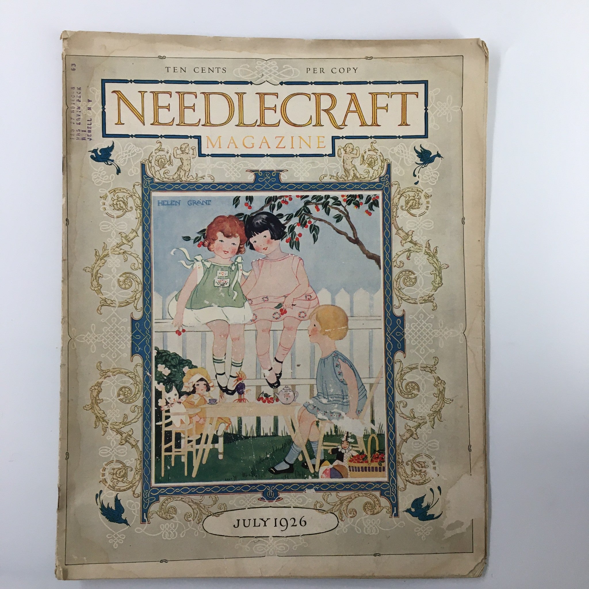 VTG Needlecraft Magazine July 1926 Worthwhile Things by Doris Wheeler Blount