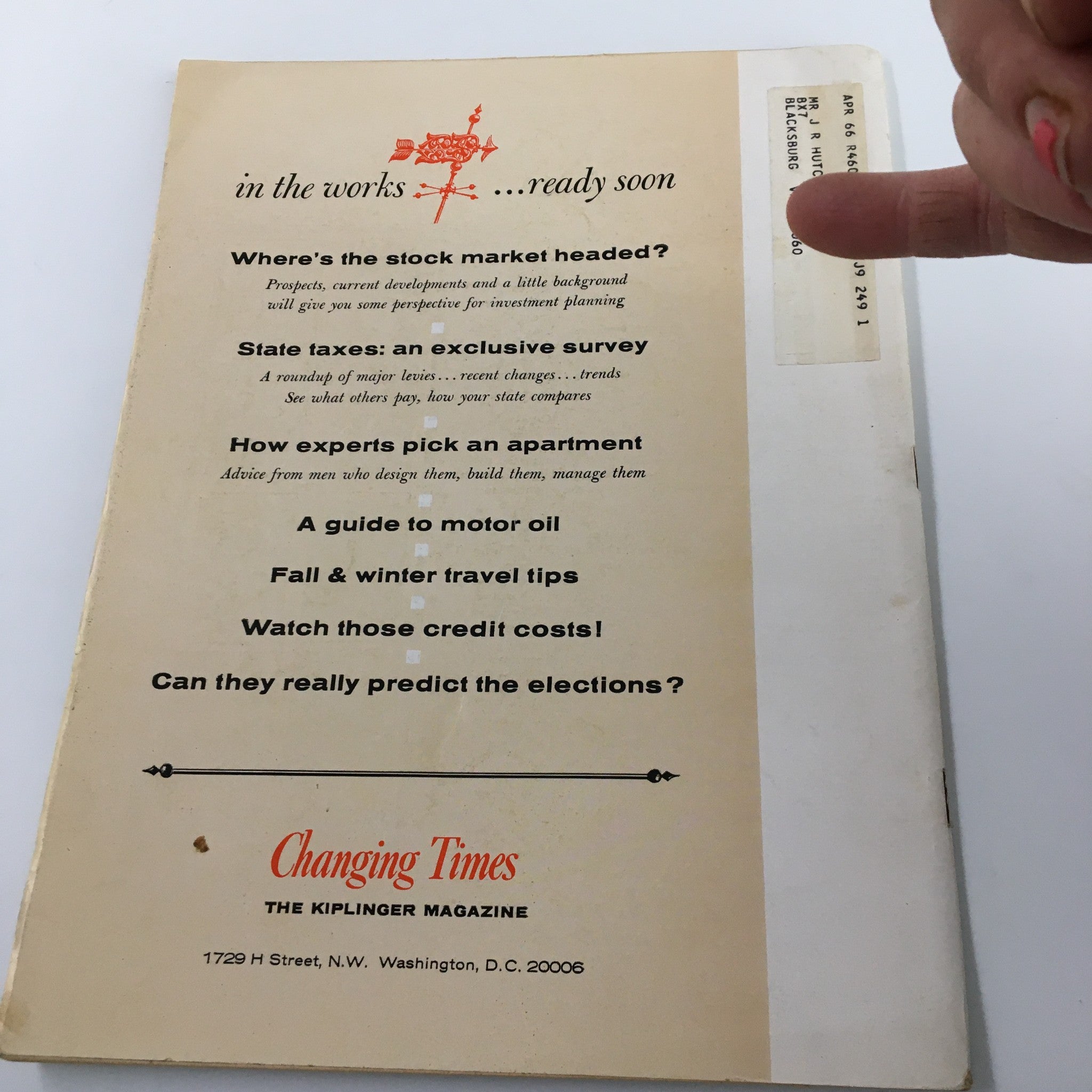 VTG Changing Times Magazine September 1964 What The Health Hucksters Are Up To