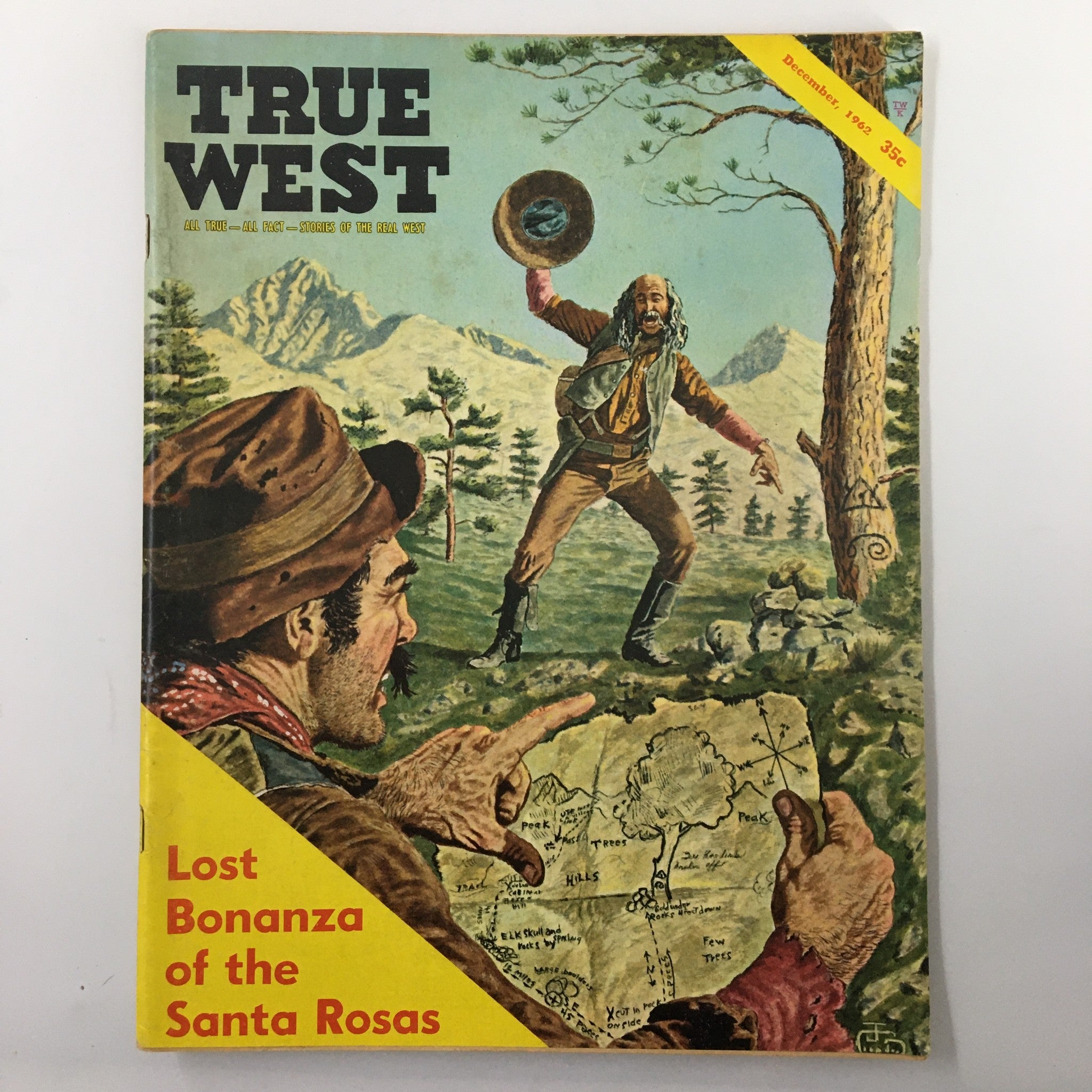 VTG True West Magazine November 1962 Last Days of the Range Wars No Label