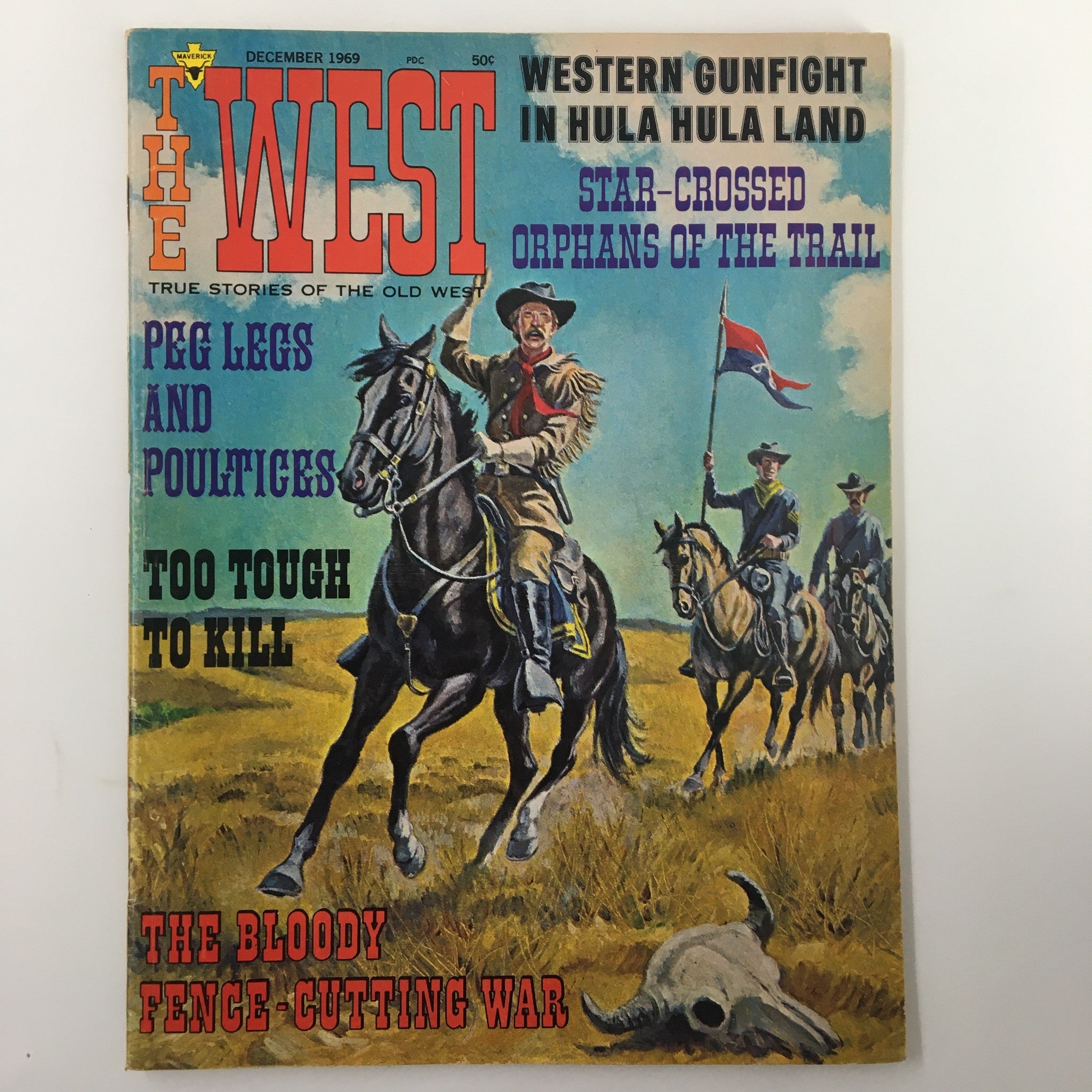 VTG The West Magazine December 1969 The Bloody Fence-Cutting War No Label