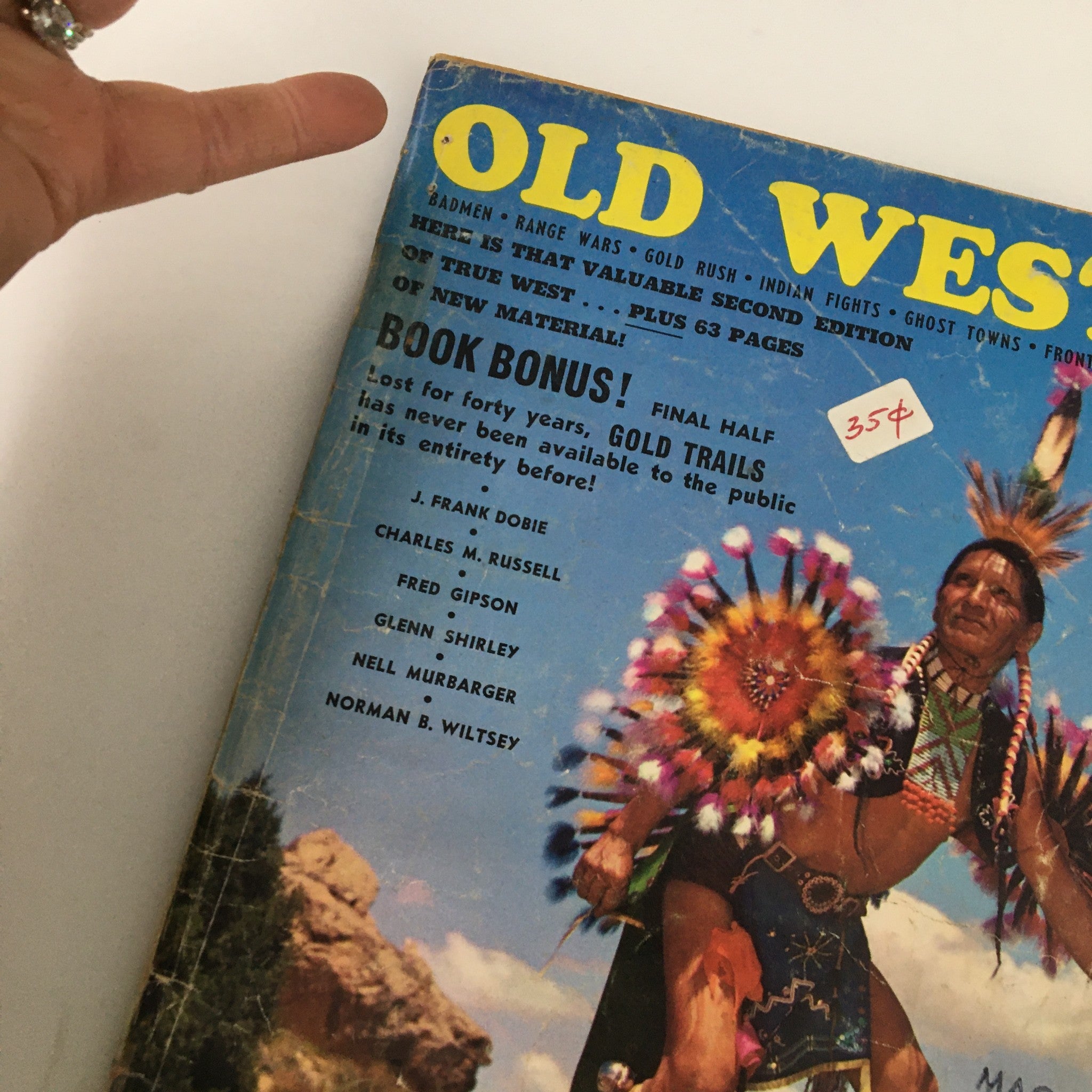 VTG Old West Magazine Spring 1965 Vol 1 #3 The Most Dangerous Game No Label