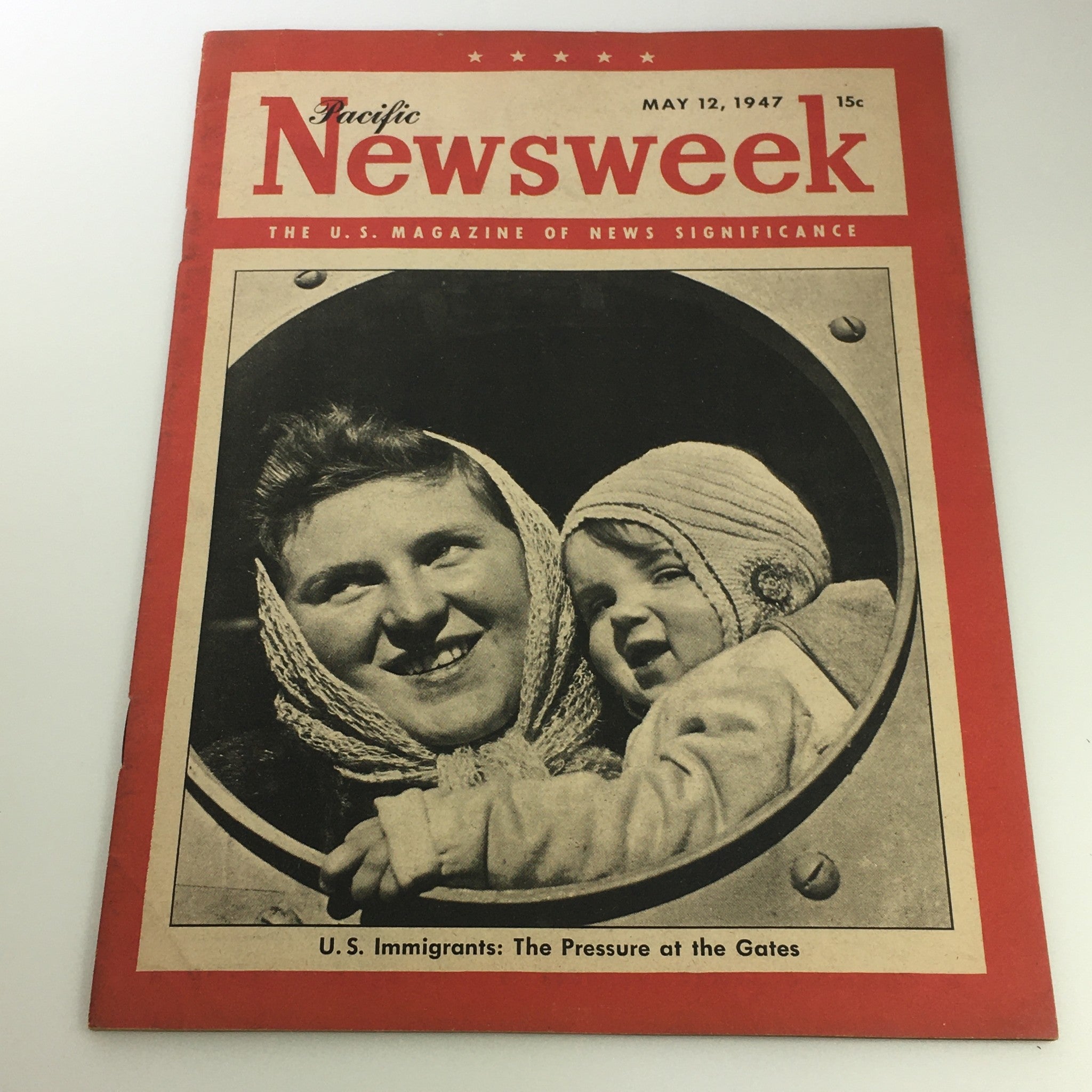 VTG Newsweek Magazine May 22 1947 The Immigrants No Label