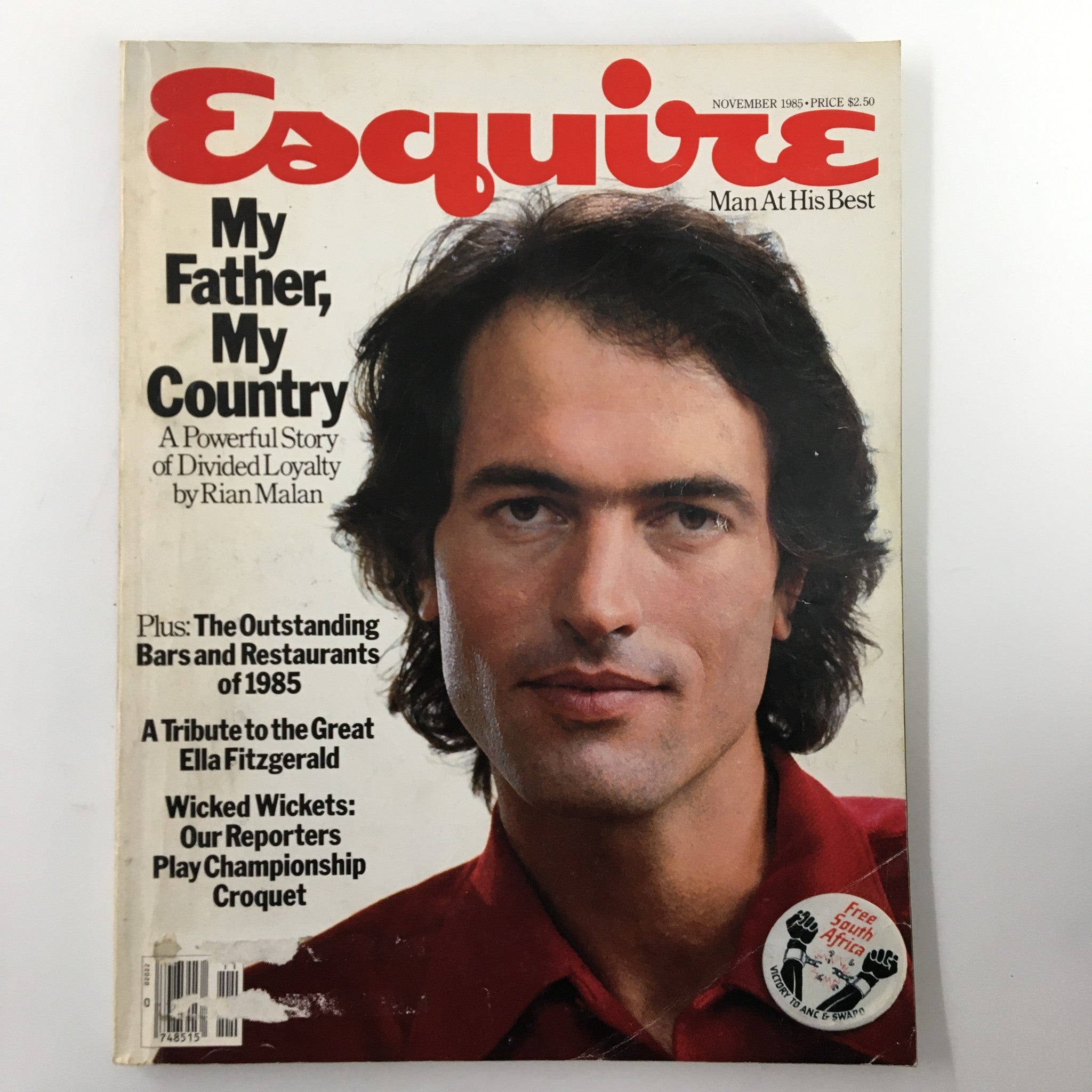 VTG Esquire Magazine November 1985 A Powerful Story of Divided Loyalty