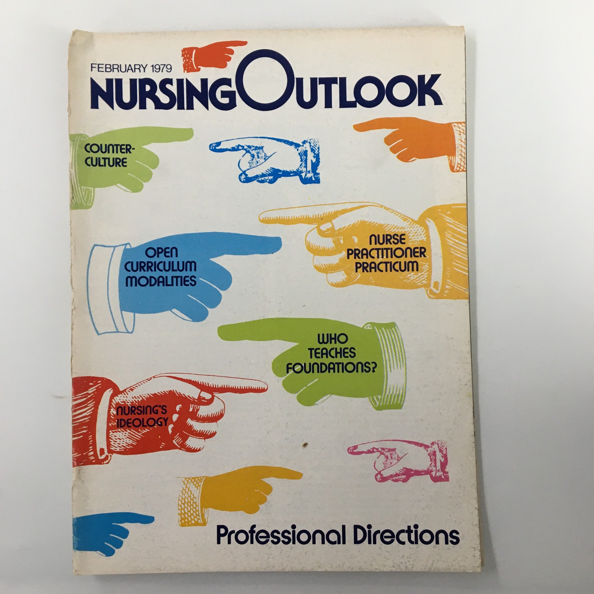 VTG Nursing Outlook Magazine February 1979 Implementing A Conceptual Framework