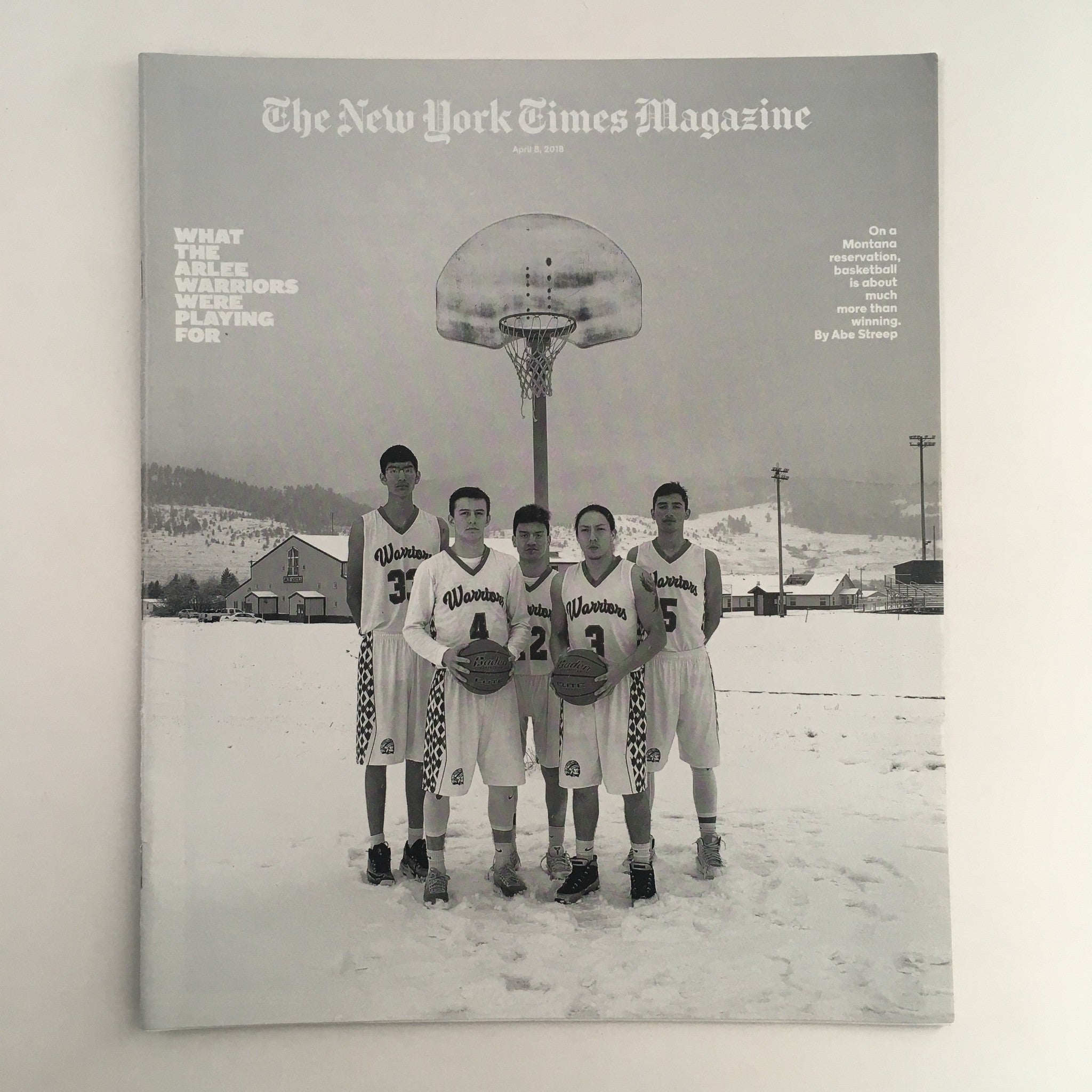 The New York Times Magazine April 2 2018 The Arlee Warriors, No Label VG