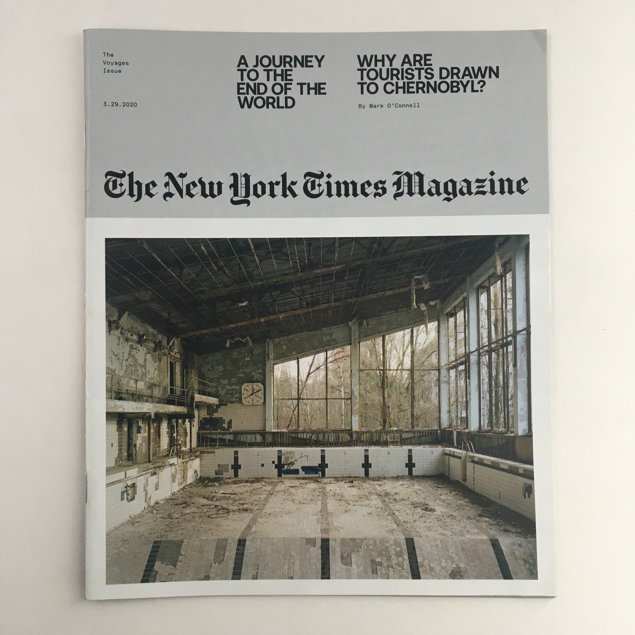 The New York Times Magazine March 29 2020 Tourist Drawn To Chernobyl No Label VG