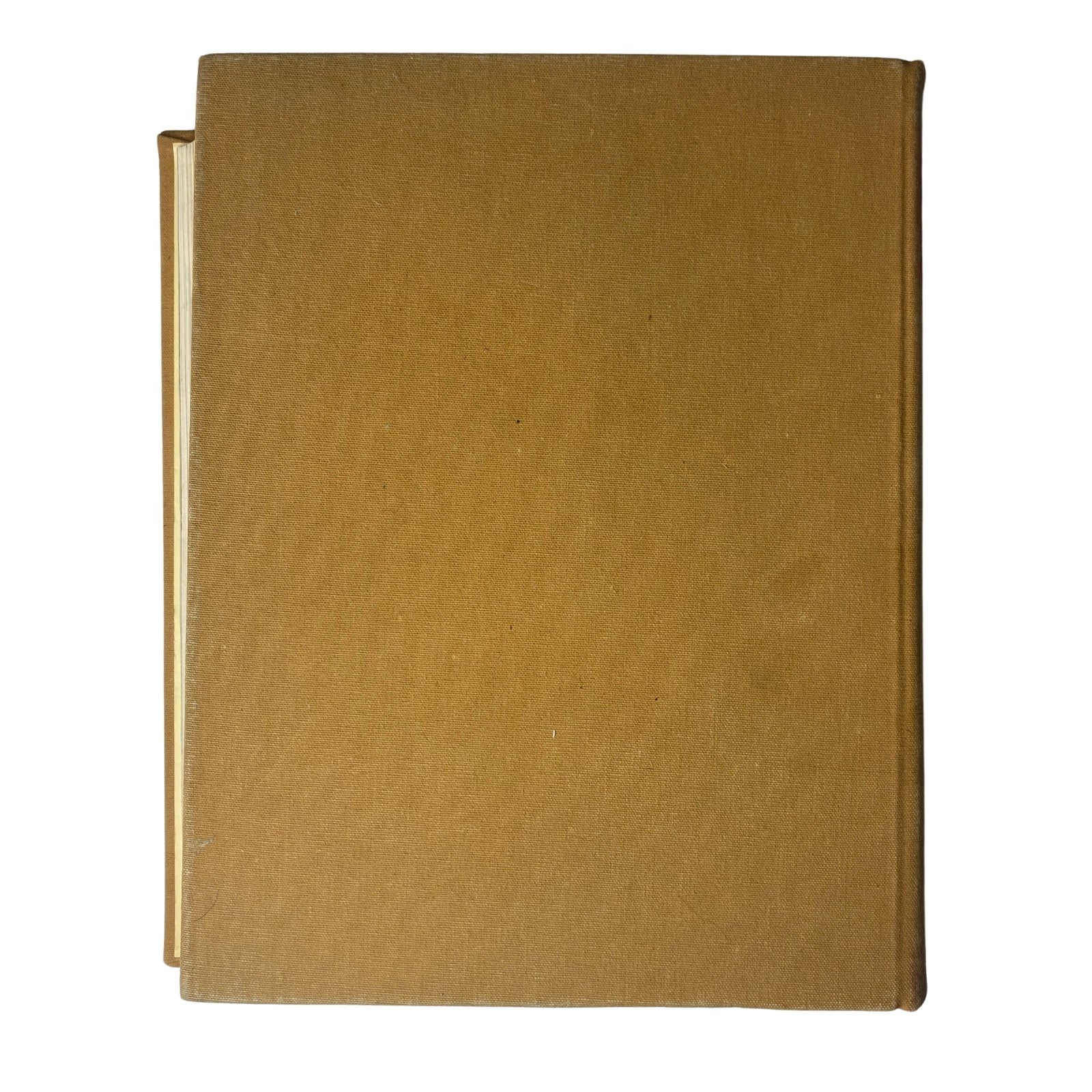 The plain back cover of the Ladies' Home Journal Library Bound Magazine 1947 edition.