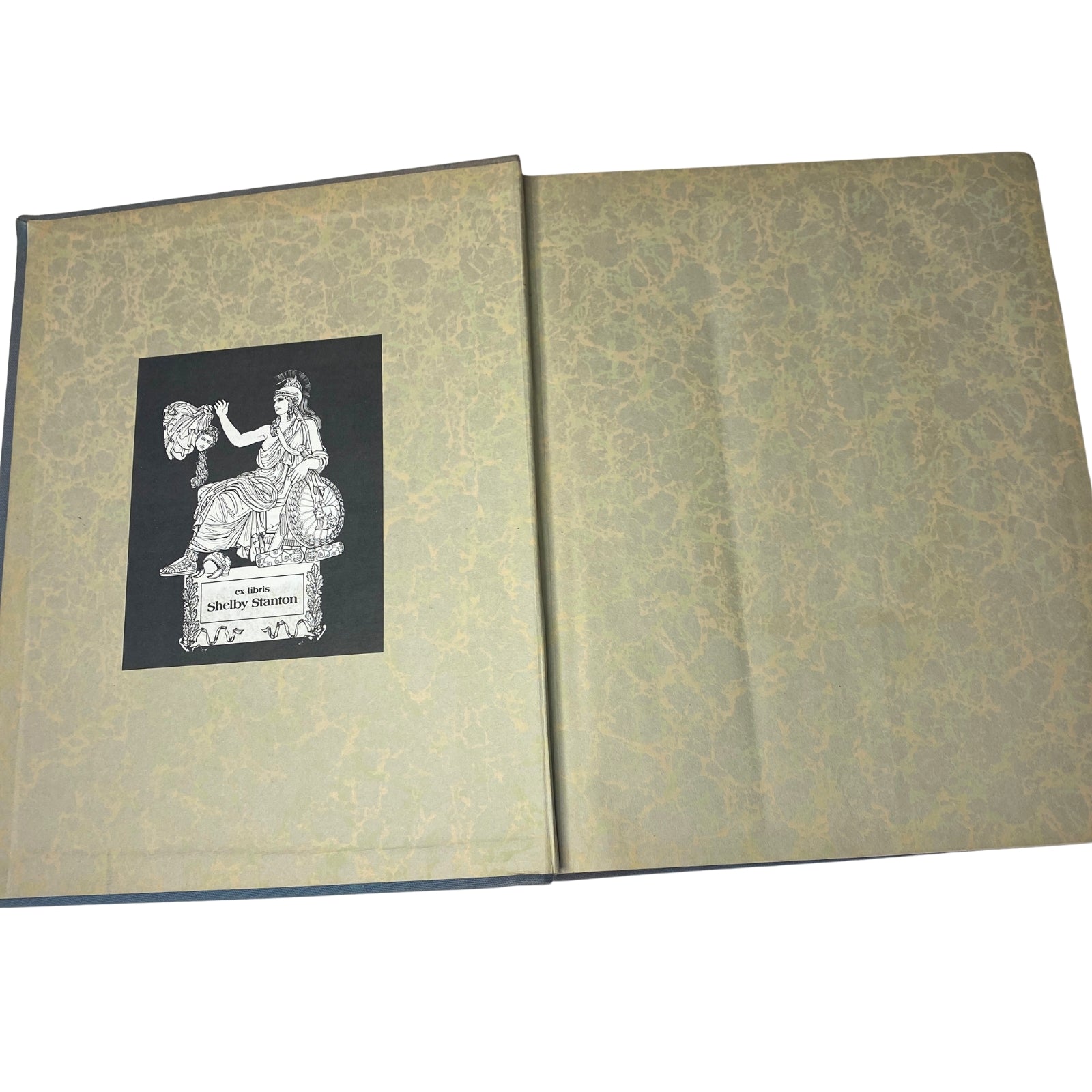 Ladies' Home Journal Bound Magazine 1937 Full Year January - December, showing the interior cover pages with decorative design, reflecting the vintage style of the magazine.