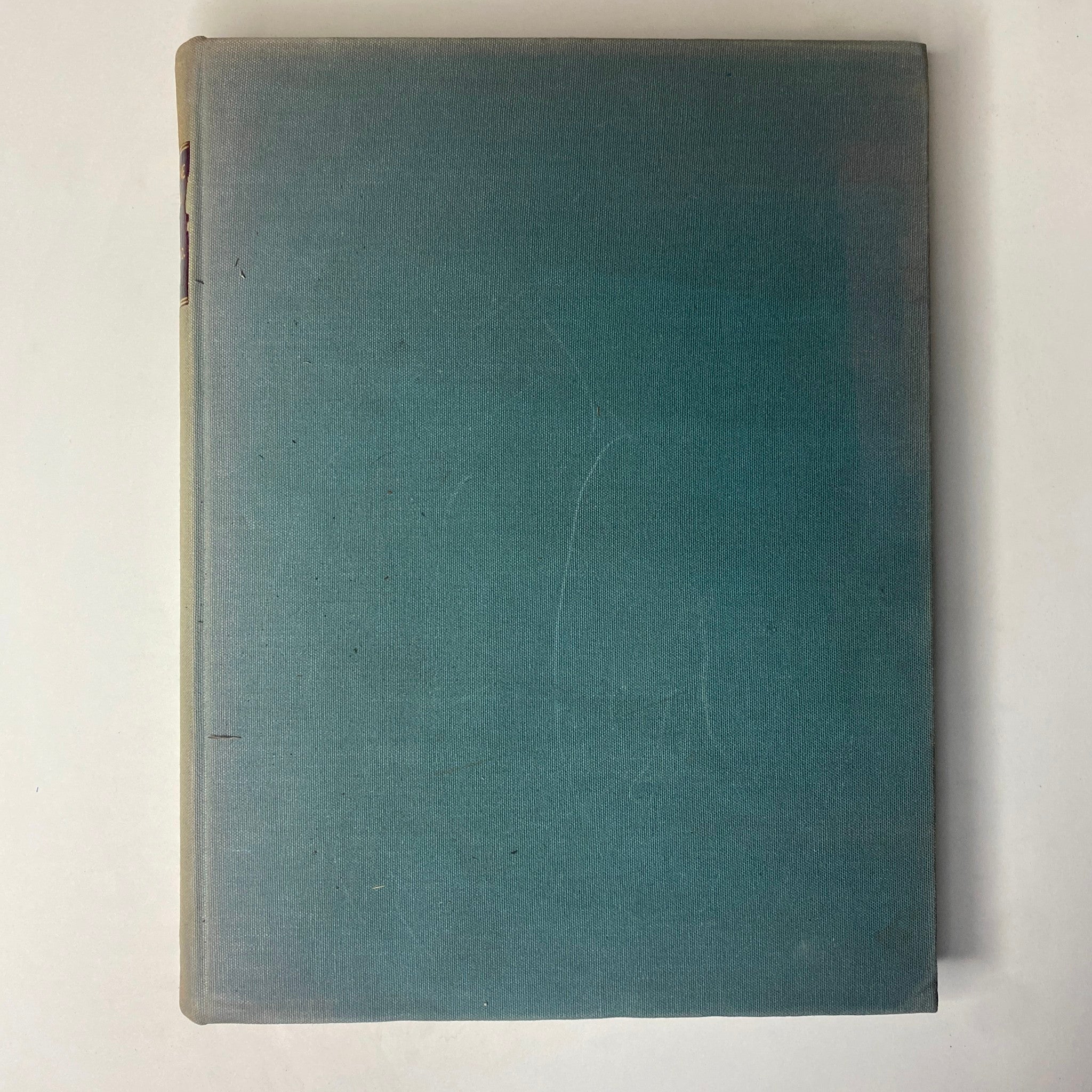 Ladies' Home Journal Bound Magazine 1938 - Displaying the simple green cover of the bound volume.