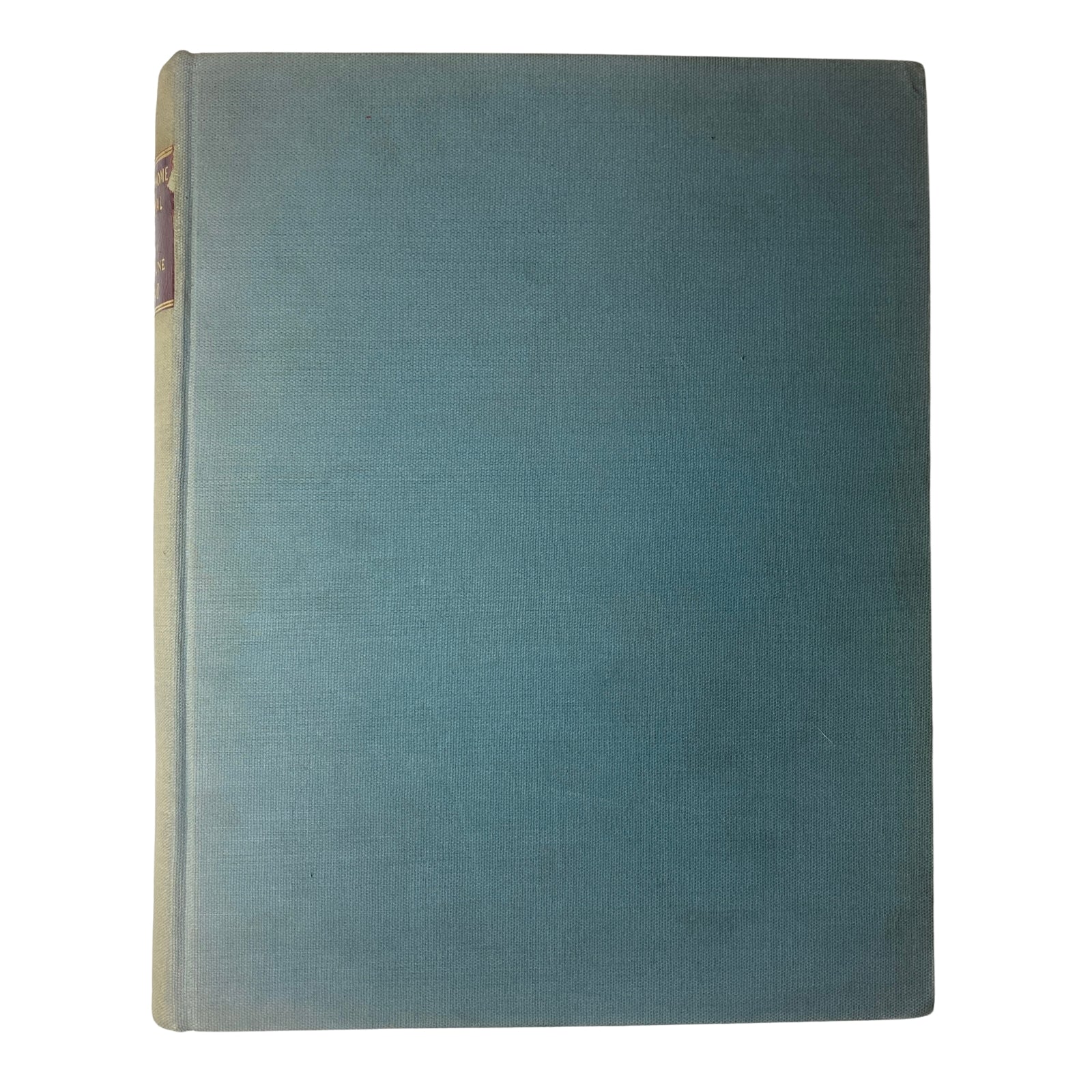 Ladies' Home Journal Library Bound Magazine 1940: Single view of one blue-covered volume.
