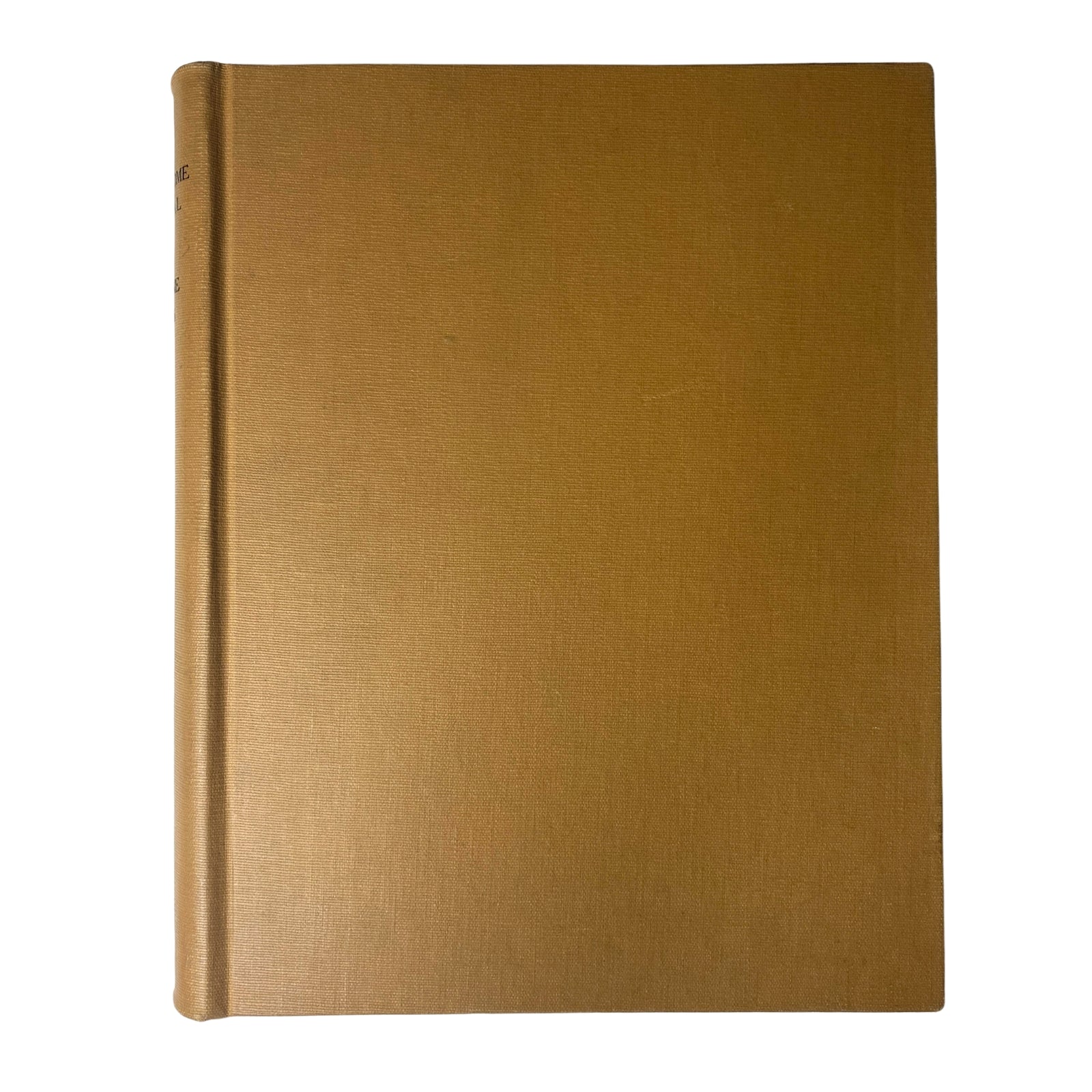 Ladies' Home Journal Bound Magazine 1955 Full Year January - December, displaying a single golden volume's cover in good condition.