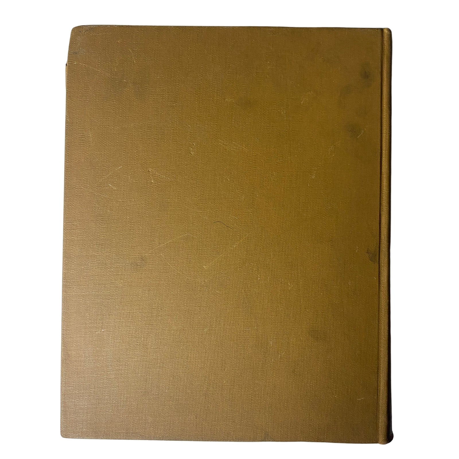 Ladies' Home Journal Library Bound Magazine 1956 - Spine view of the bound volume, displaying elegant brown cover.