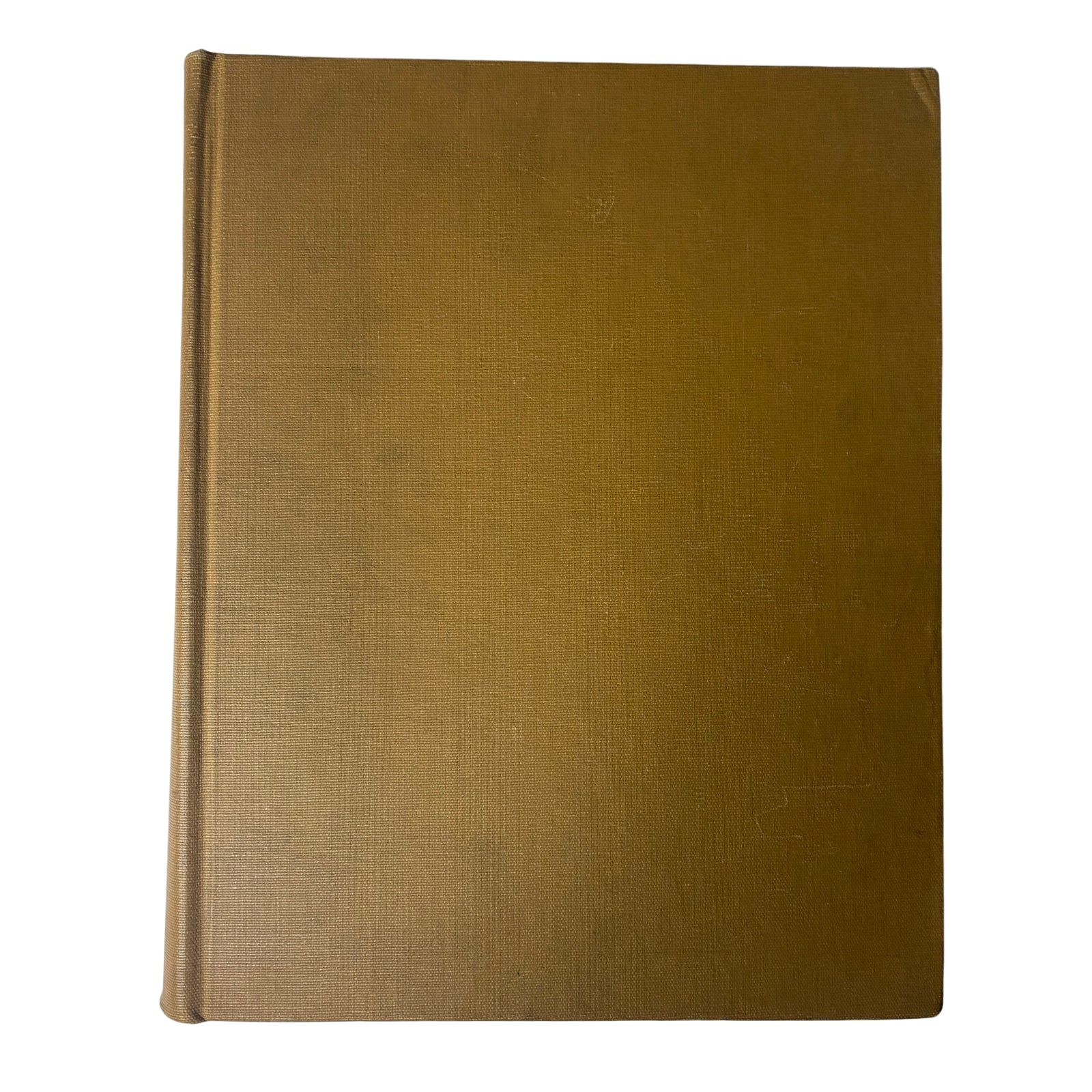 Ladies' Home Journal Library Bound Magazine 1956 Full Year January - December - Cover image of the bound magazine showcasing plain brown exterior with no visible title on the front.