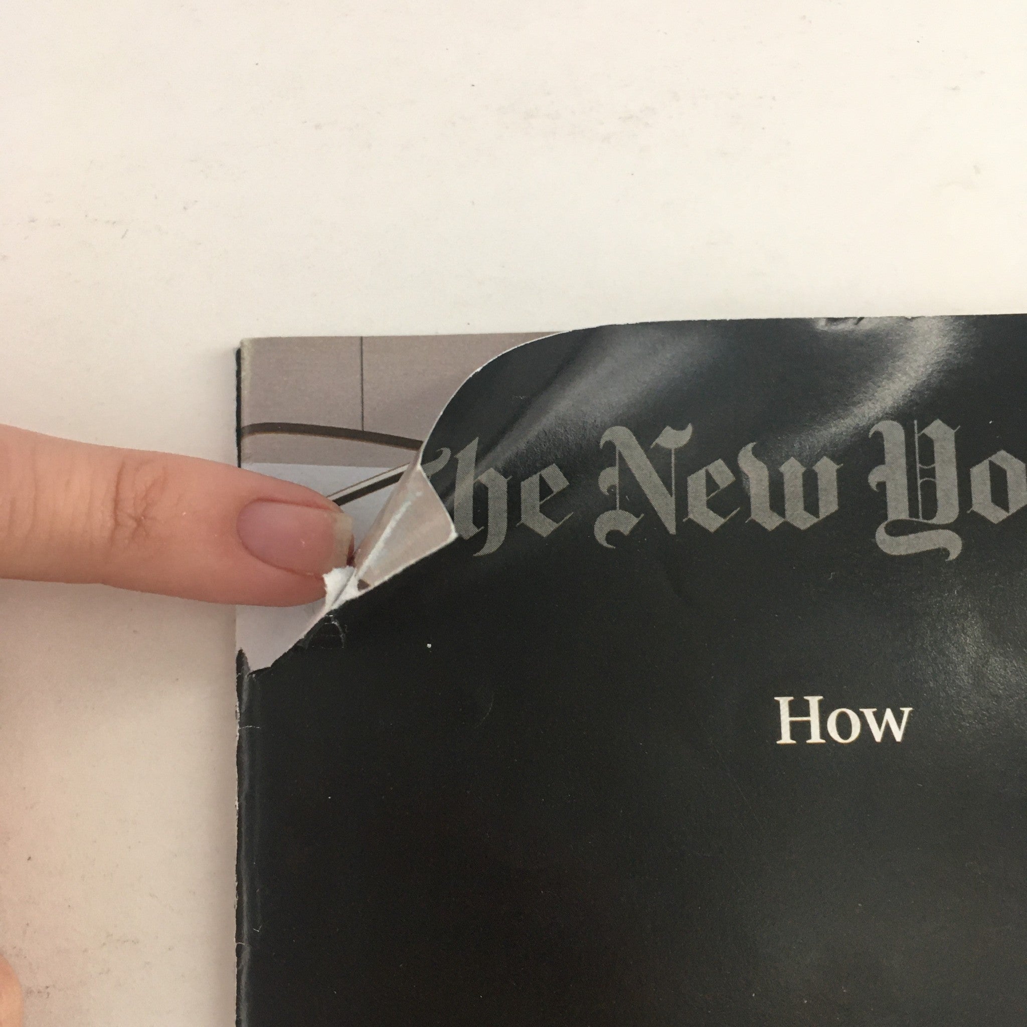 The New York Times Magazine March 17 2019 The Tragedy of Baltimore, No Label