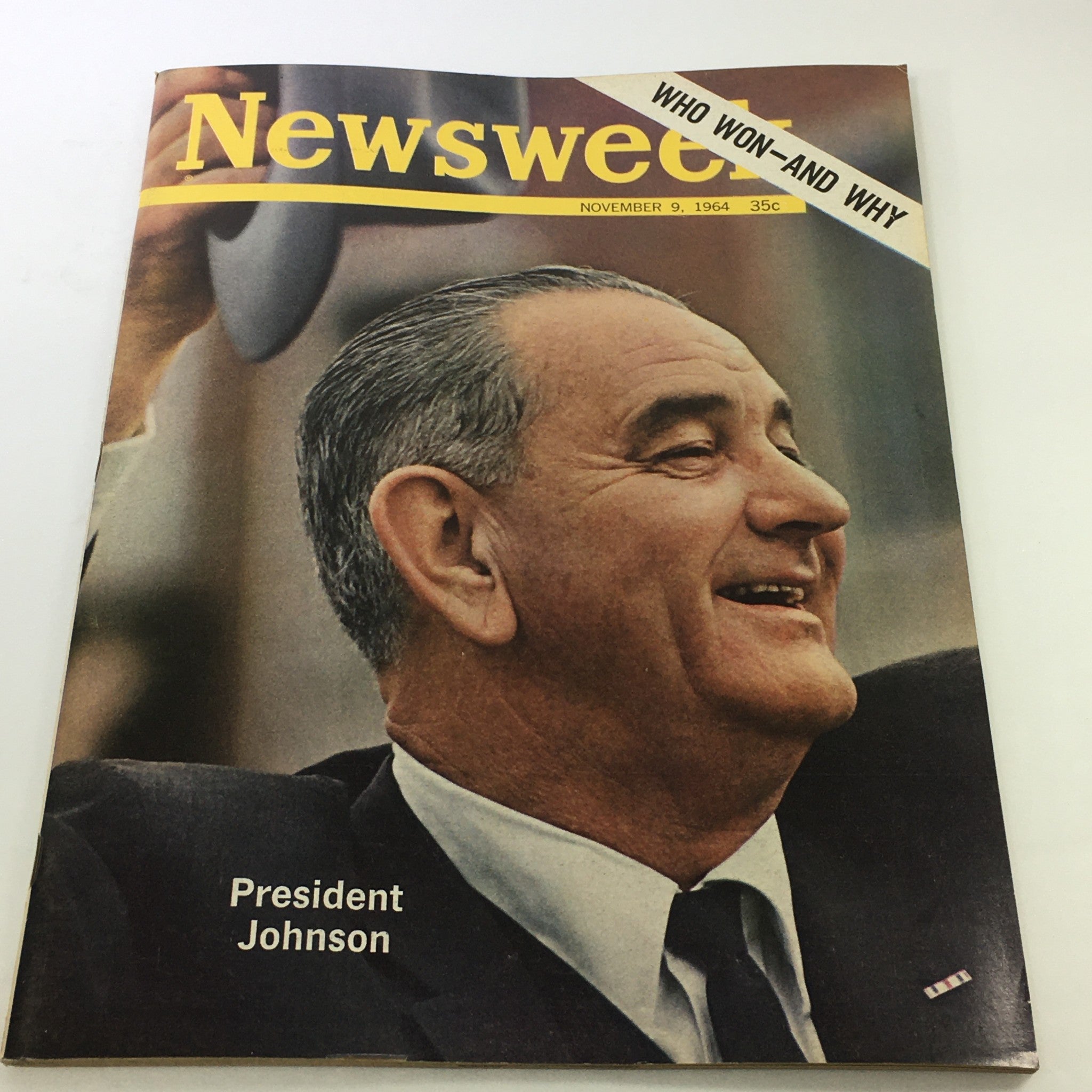 VTG Newsweek Magazine November 9 1964 - President Lyndon B. Johnson / Newsstand