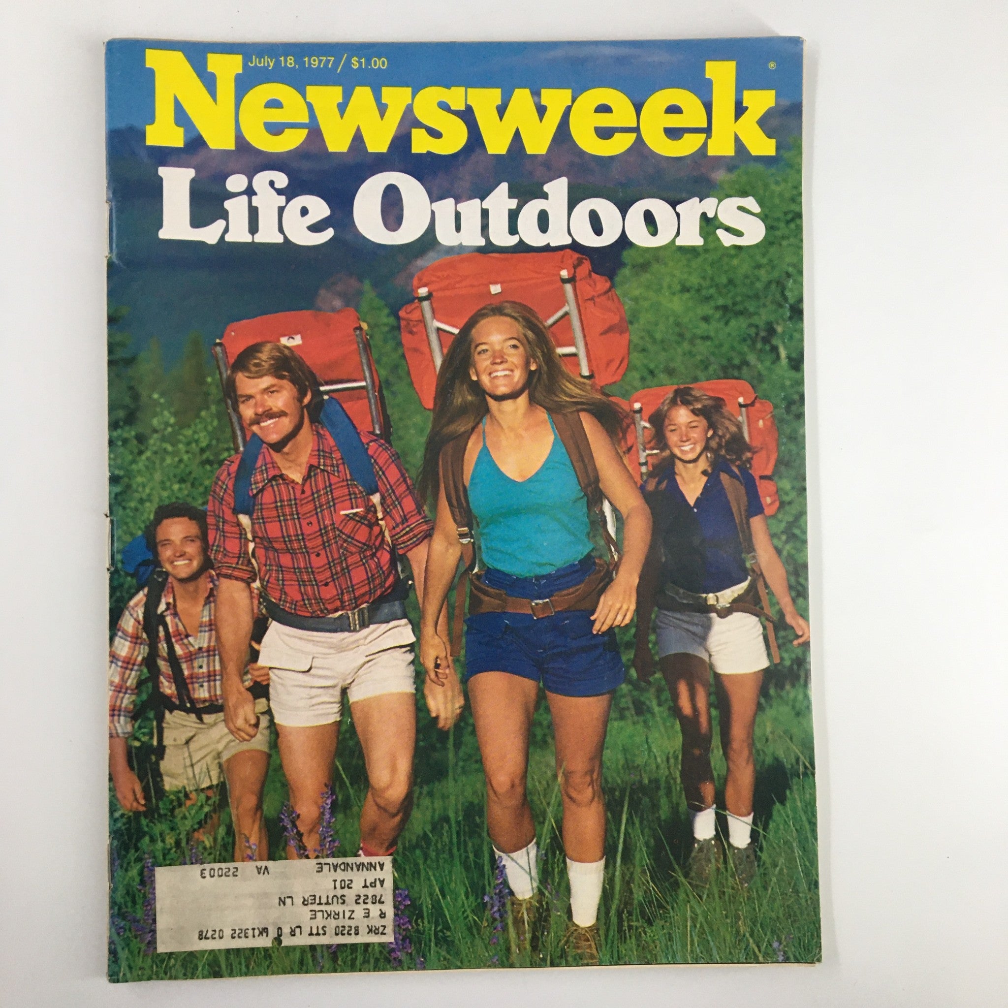 VTG Newsweek Magazine July 18 1977 The American Life Outdoors