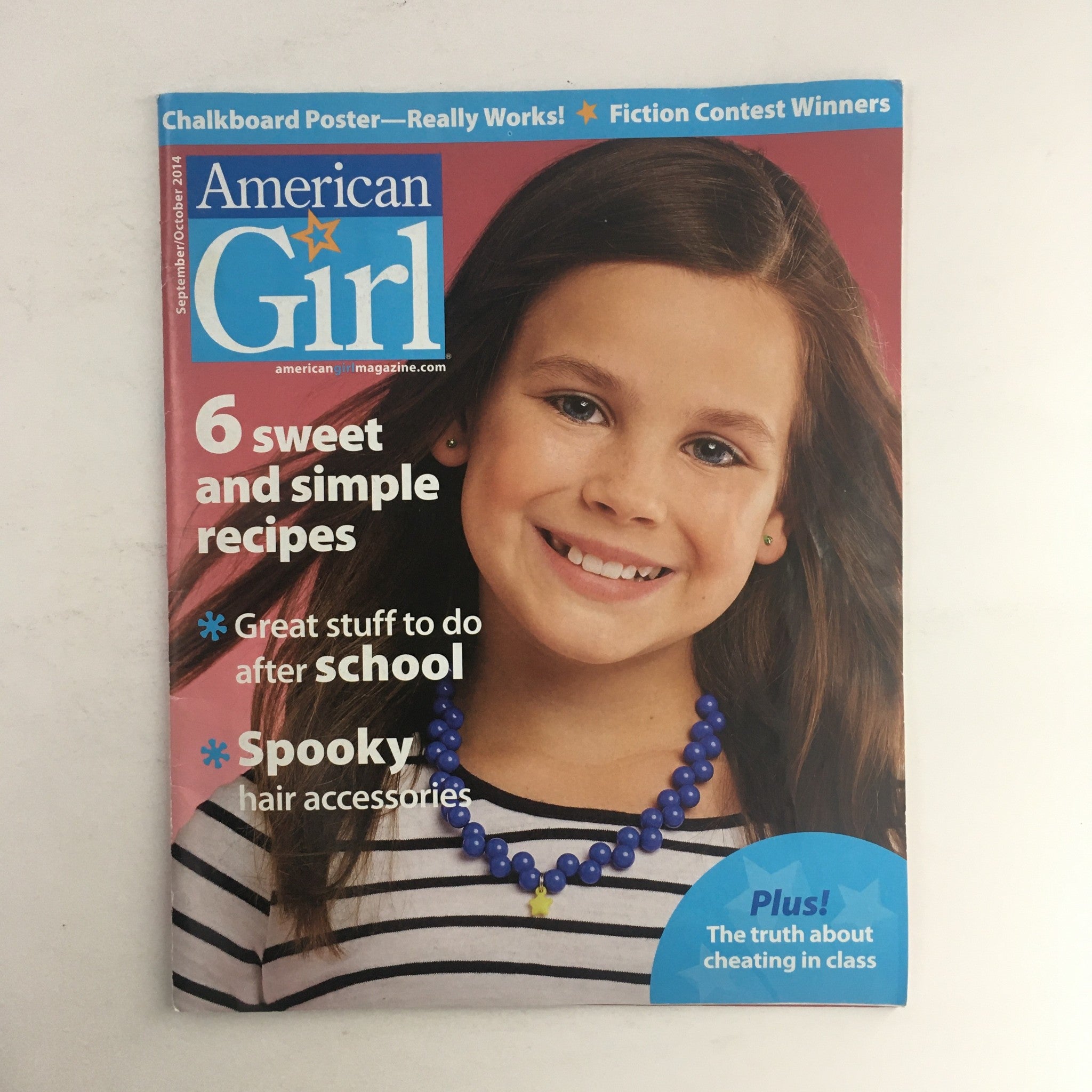 American Girl Magazine September 2014 Great Stuff To Do After School, W Poster