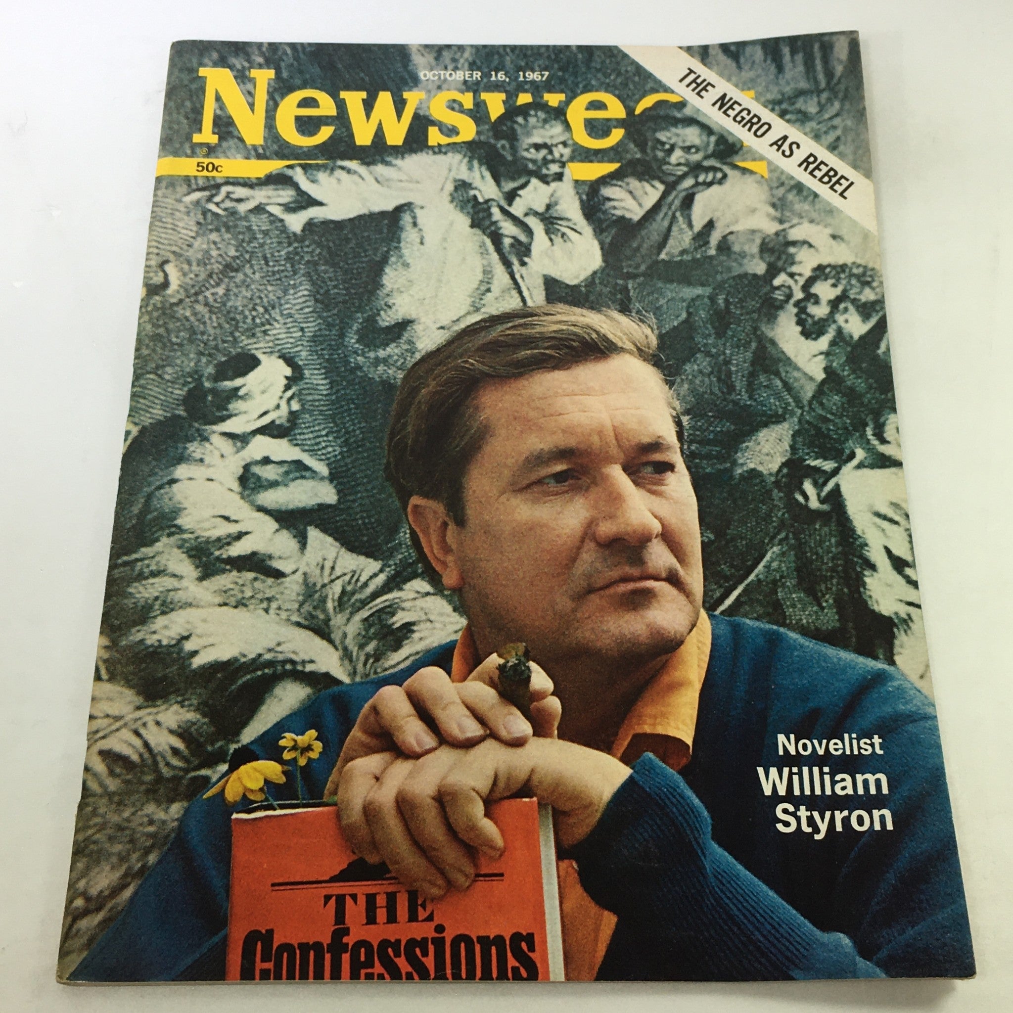 VTG Newsweek Magazine October 16 1967 - Novelist William Styron / Newsstand