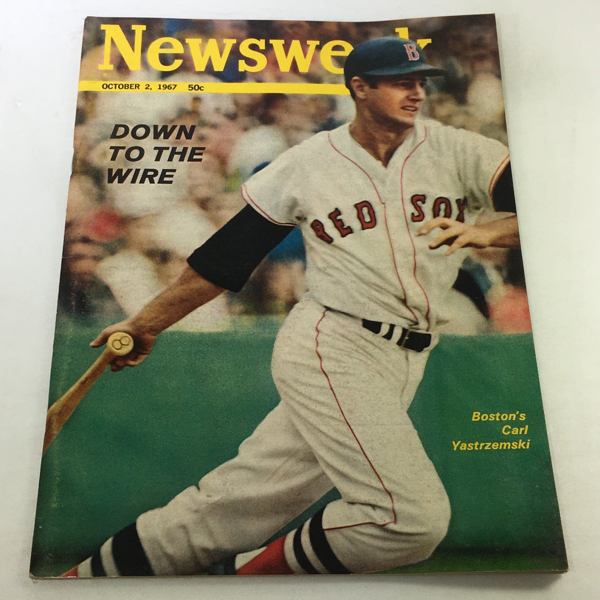 VTG Newsweek Magazine October 2 1967 - Boston's Carl Yastrzemski / Newsstand