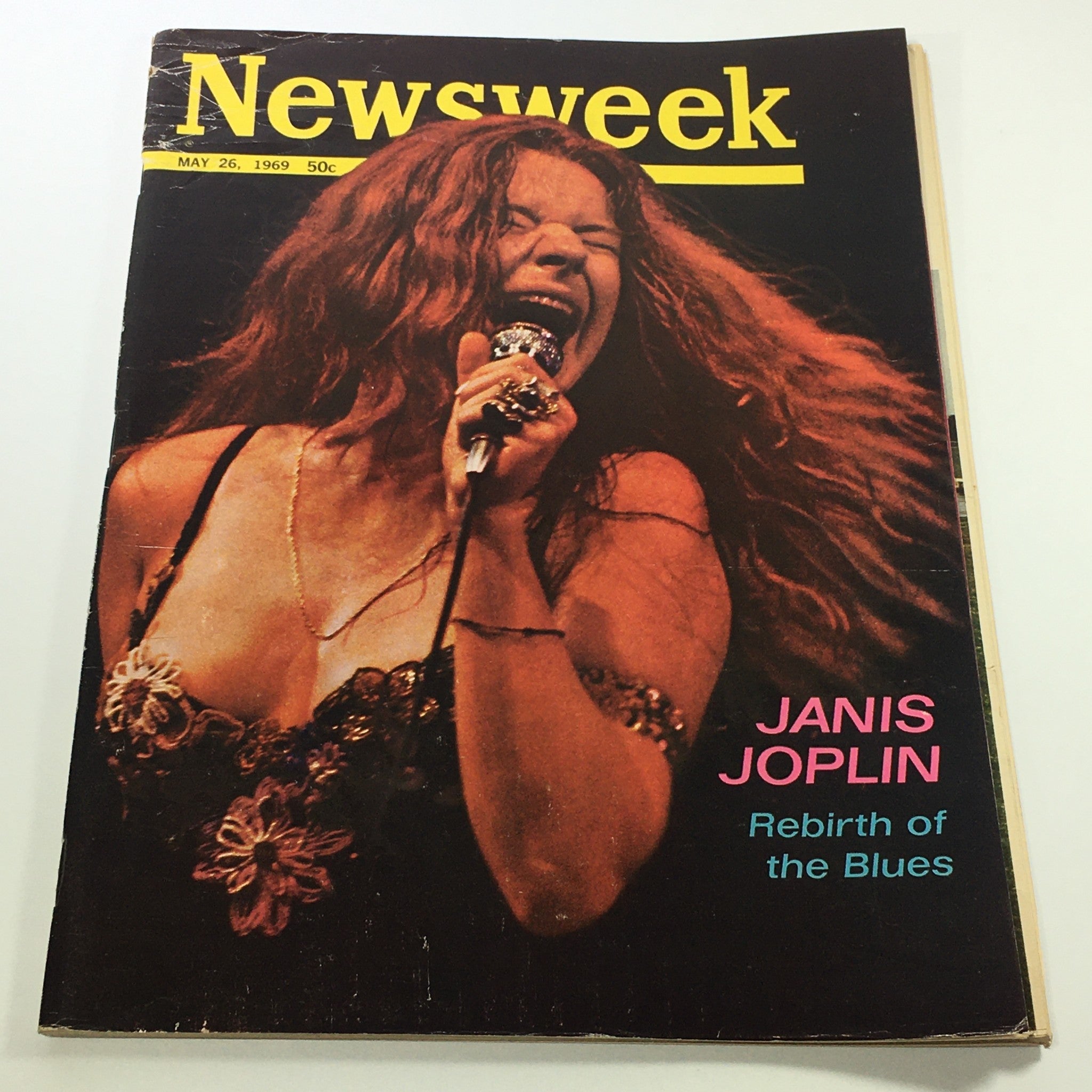 VTG Newsweek Magazine May 26 1969 - Janis Joplin / Newsstand / No Label