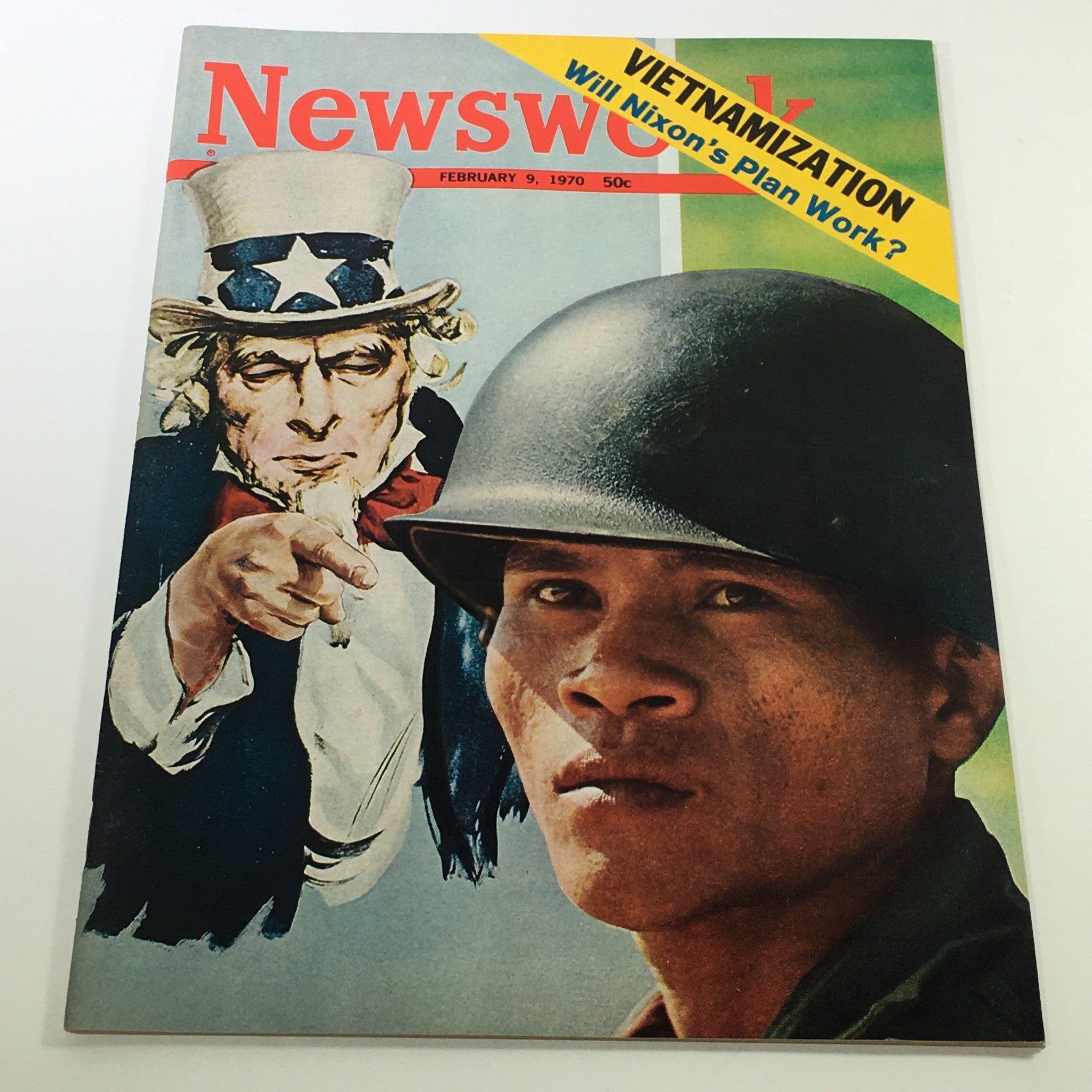 VTG Newsweek Magazine February 9 1970 - Veitnamization / Newsstand / No Label