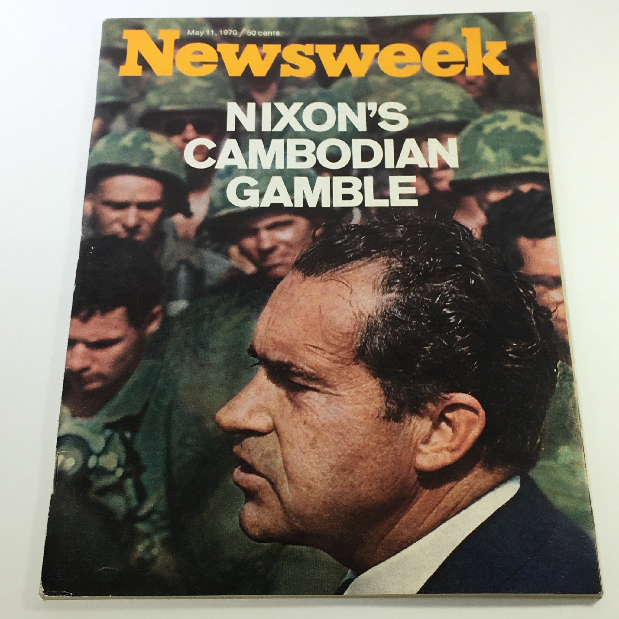 VTG Newsweek Magazine May 11 1970 - Richard Nixon's Cambodian Gamble / Newsstand