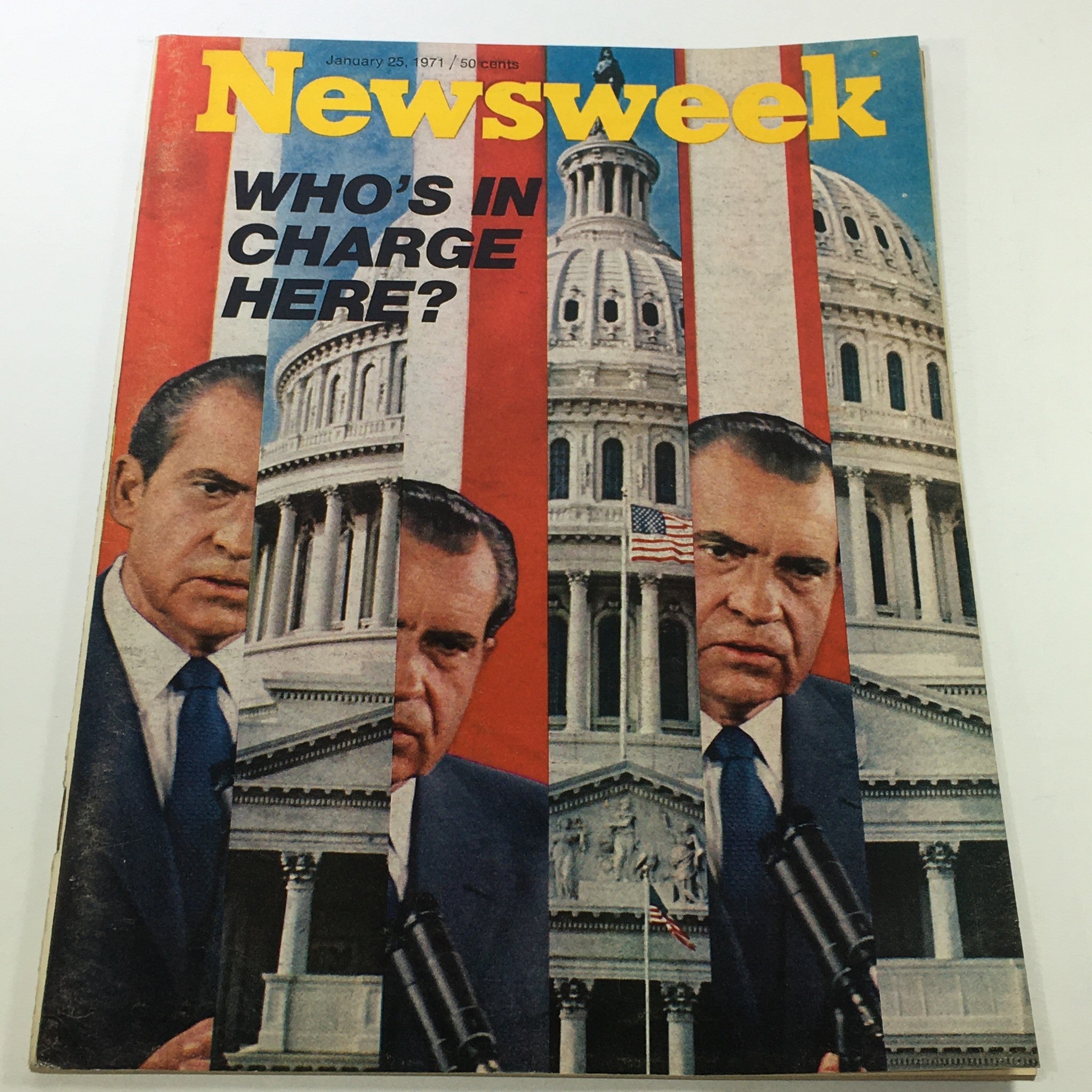 VTG Newsweek Magazine January 25 1971 - Richard Nixon / Newsstand