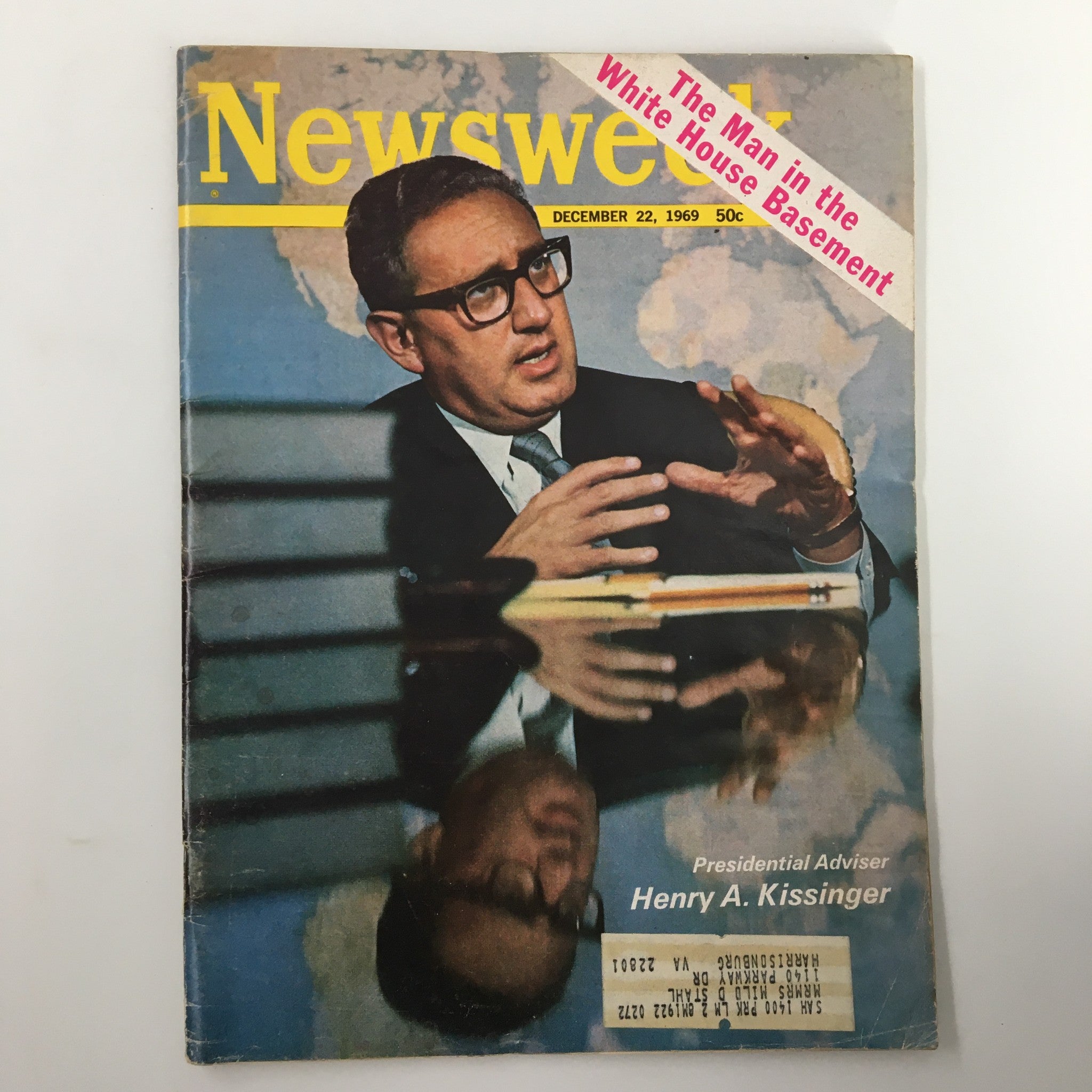 VTG Newsweek Magazine December 22 1969 Henry A. Kissinger Presidential Adviser