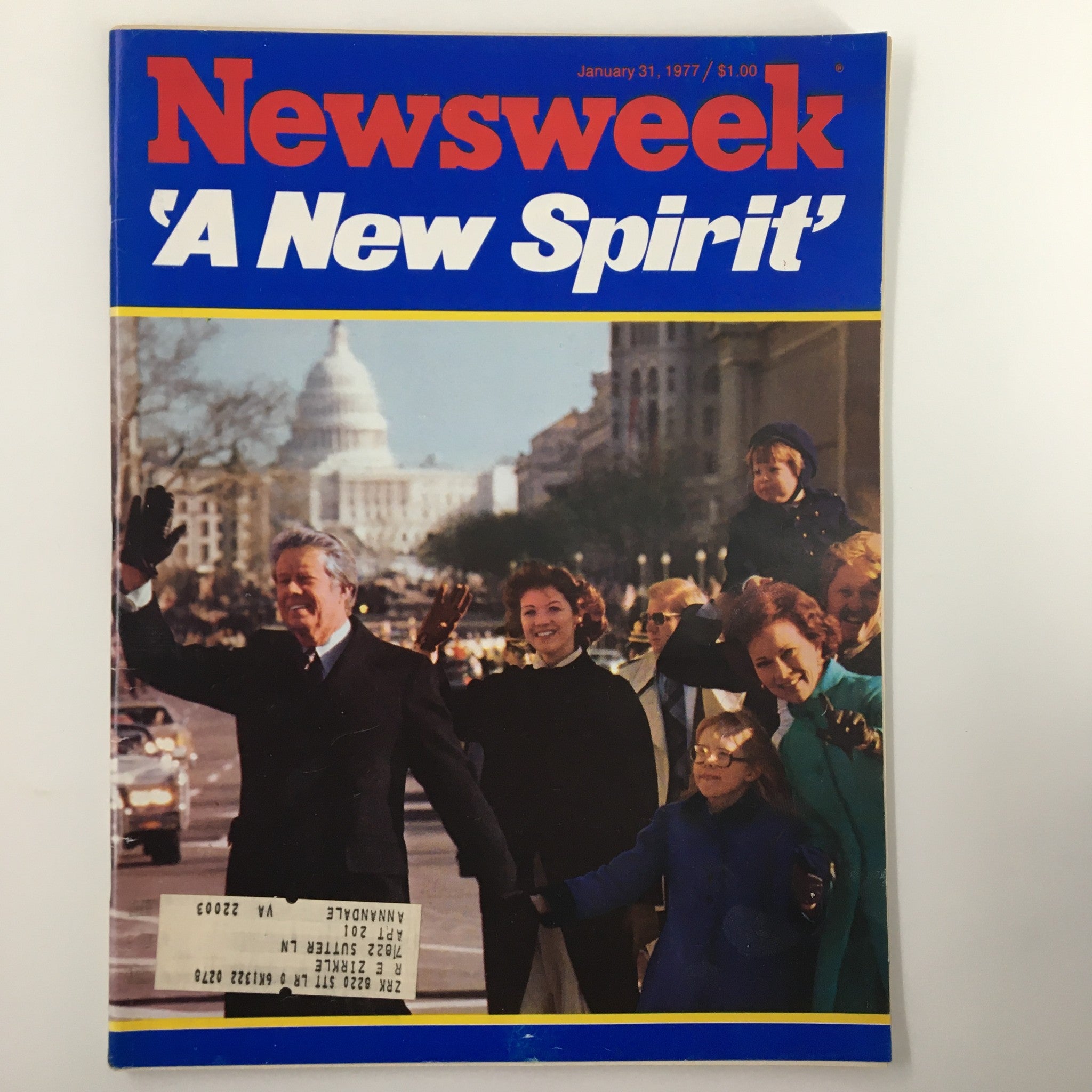 VTG Newsweek Magazine January 31 1977 Jimmy Carter, A New Spirit