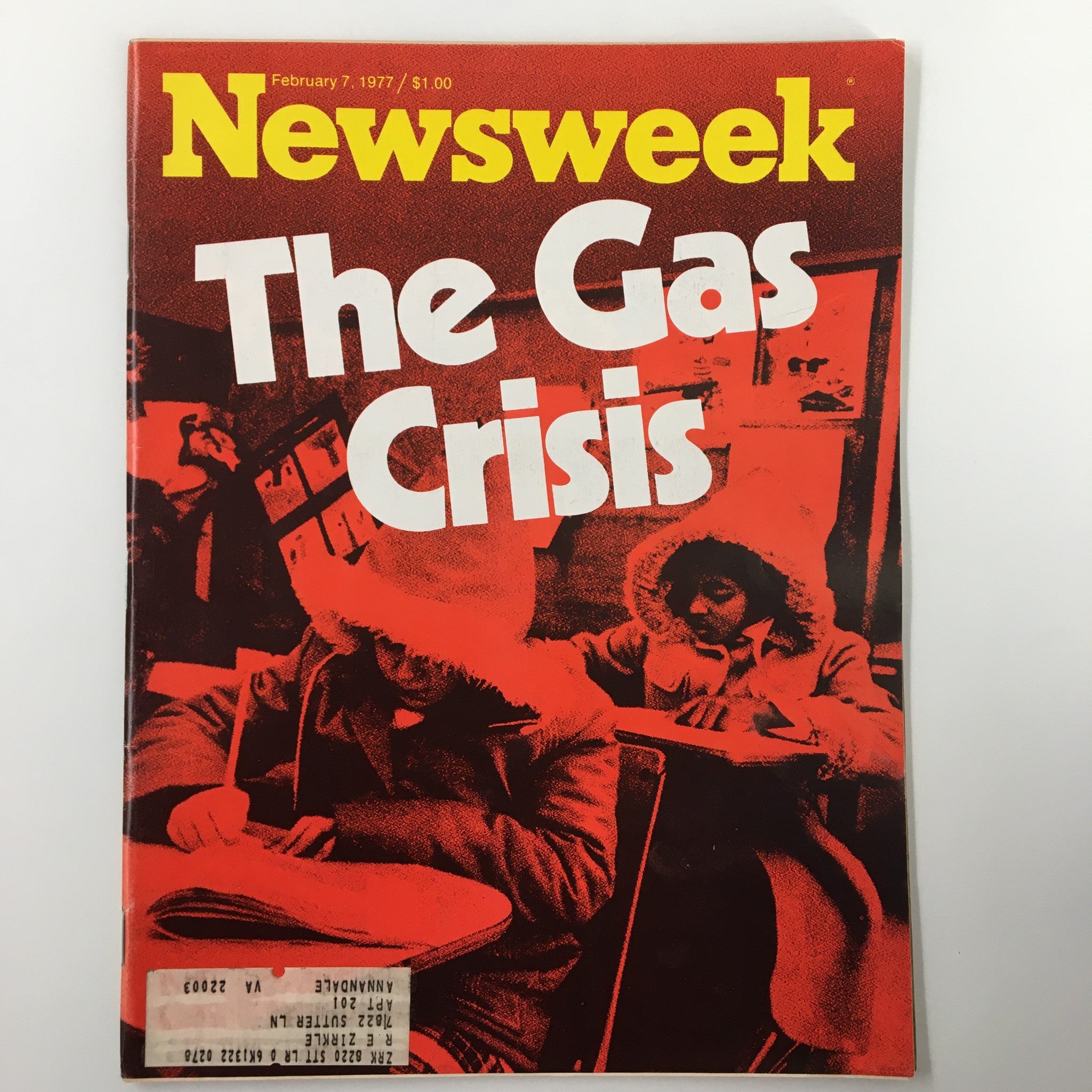 VTG Newsweek Magazine February 7 1977 The Gas Crisis, NATO's Defense