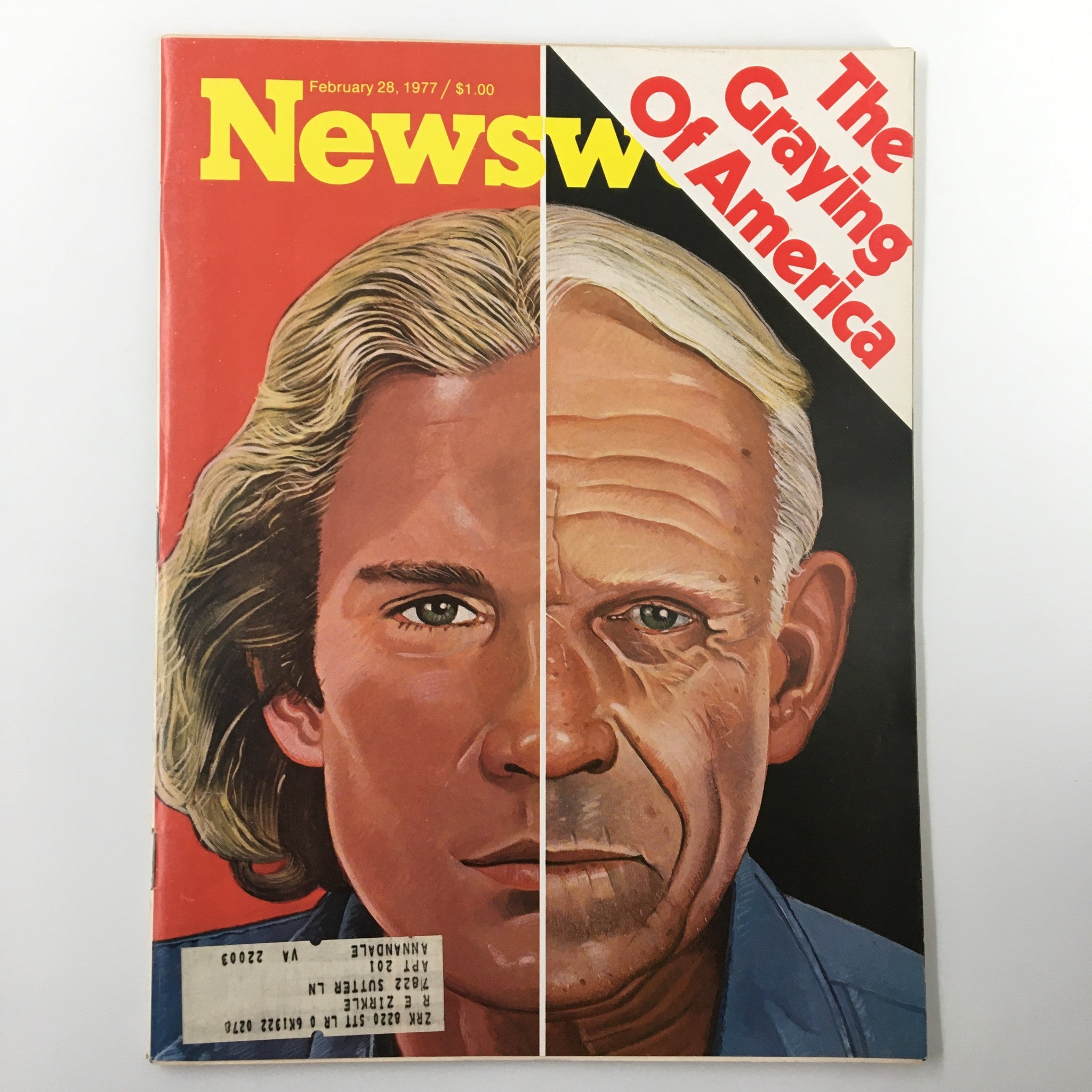 VTG Newsweek Magazine February 28 1977 The Graying of America