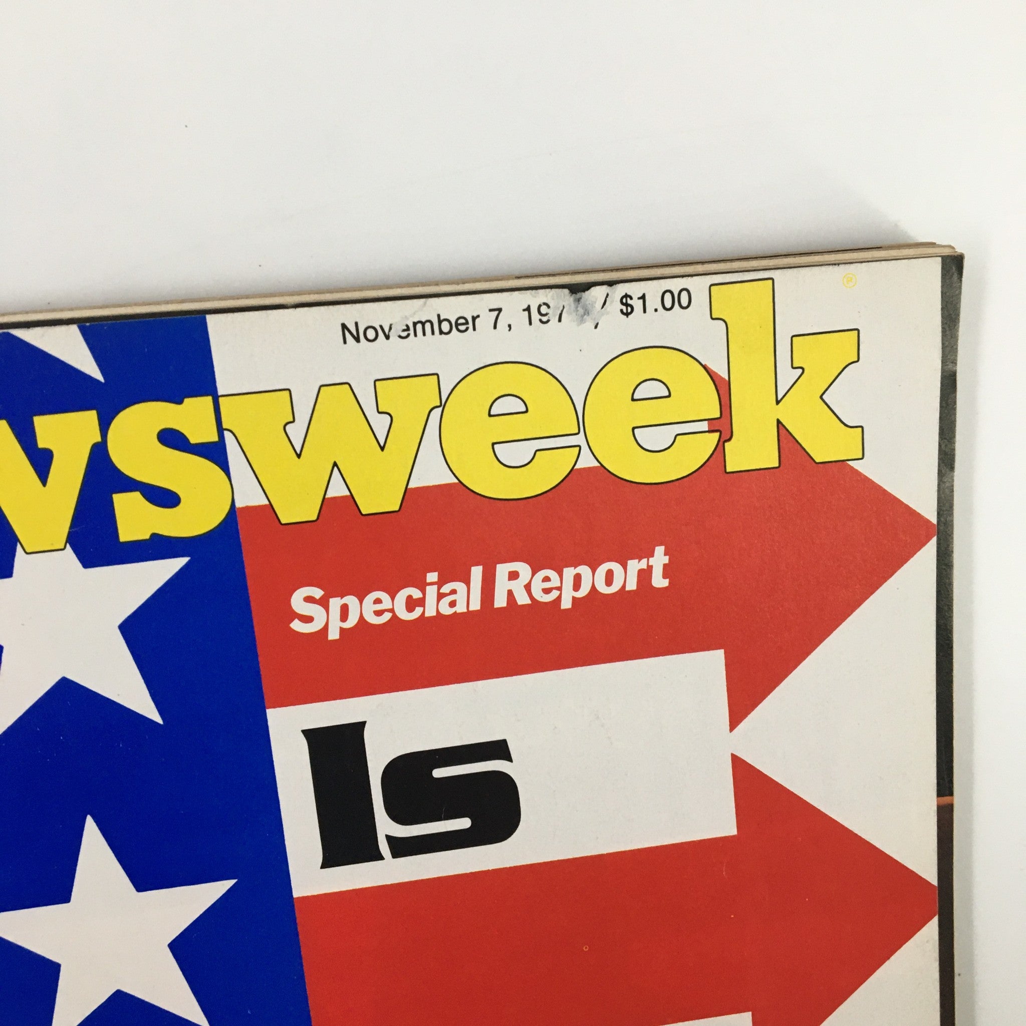 VTG Newsweek Magazine November 7 1977 Is America Turning Right? A Special Report