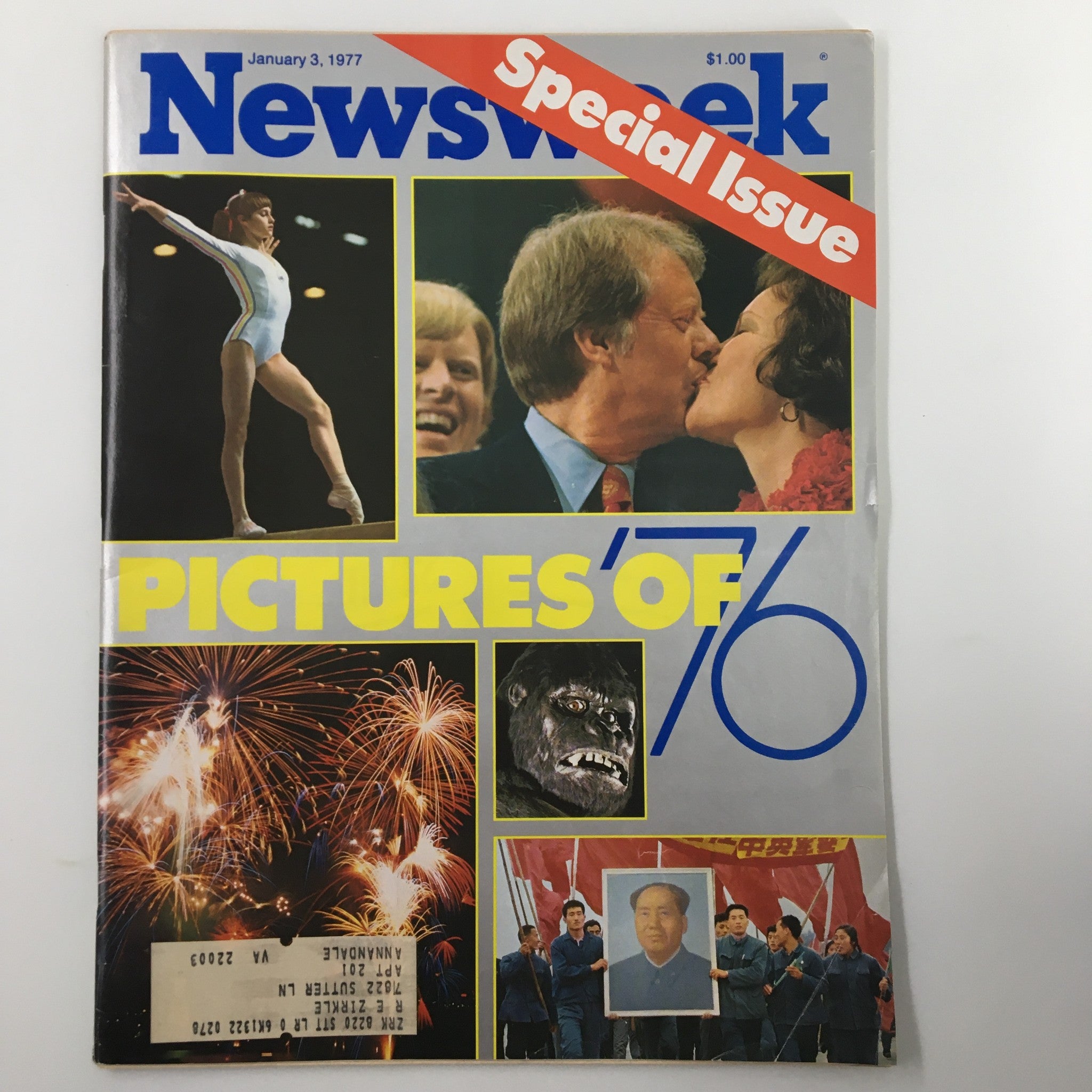 VTG Newsweek Magazine January 3 1977 Jimmy Carter Pictures of the Year 1976