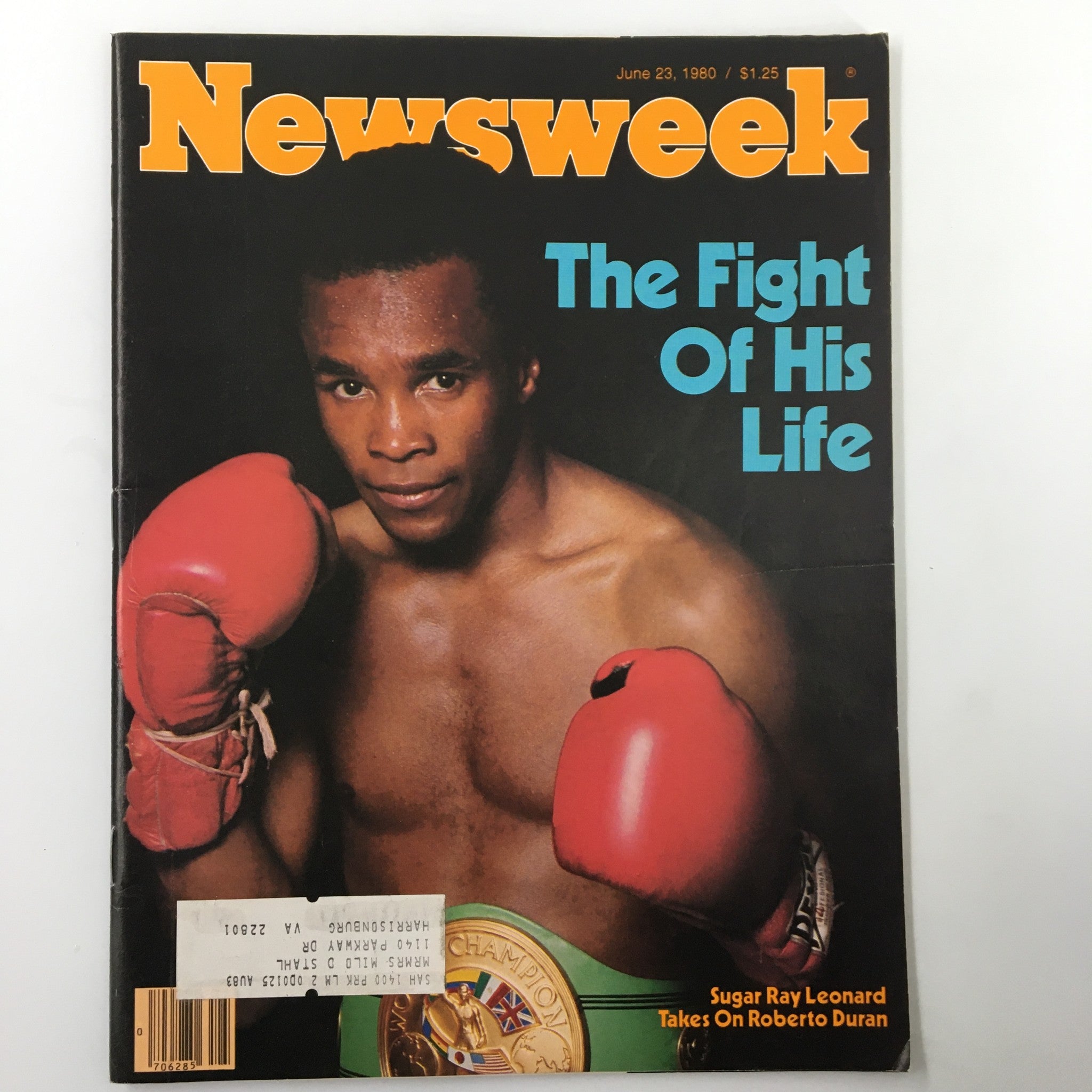 VTG Newsweek Magazine June 23 1980 Sugar Ray Leonard The Fight of His Life