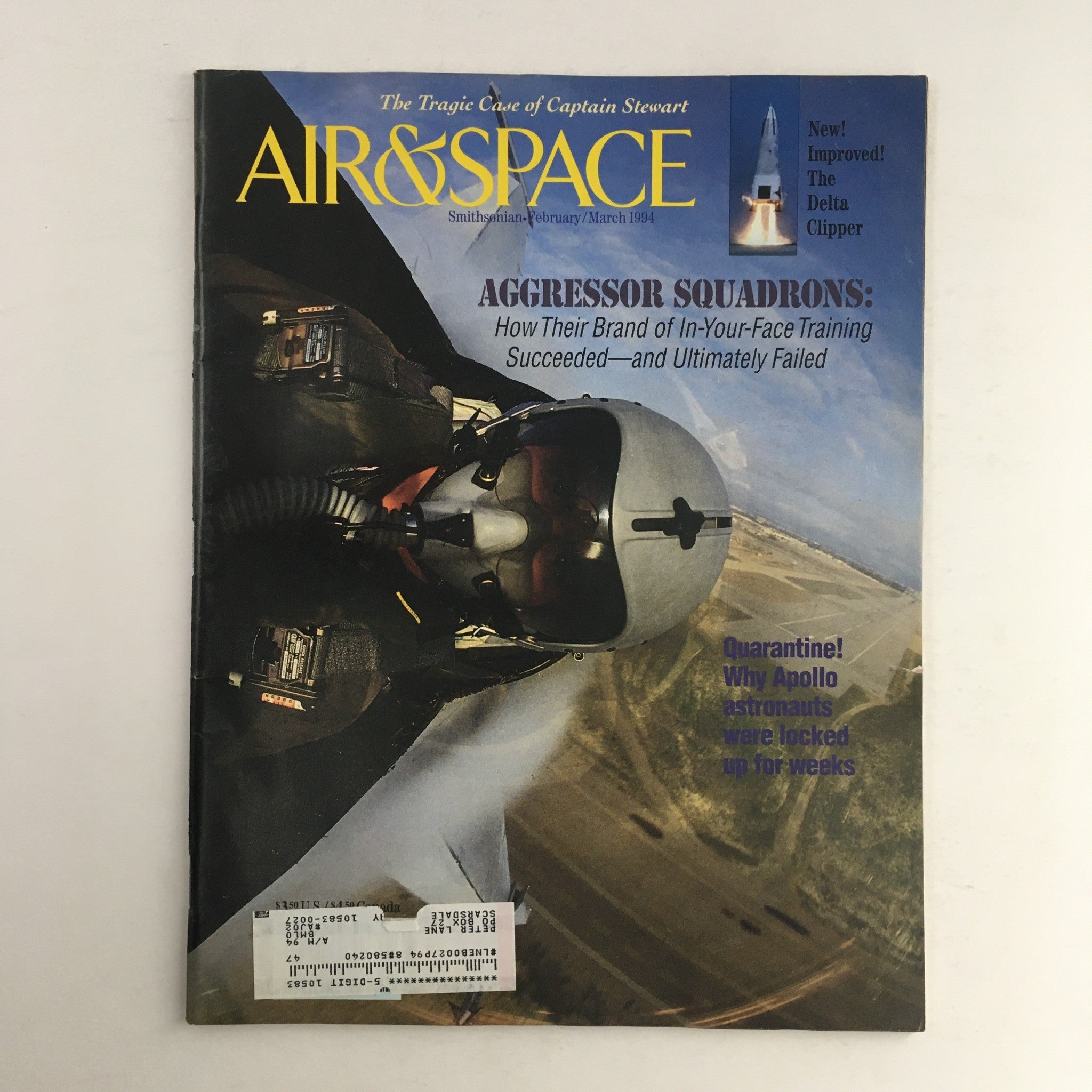 Air & Space Smithsonian Magazine March 1994 Apollo Astronauts Were Quarantined