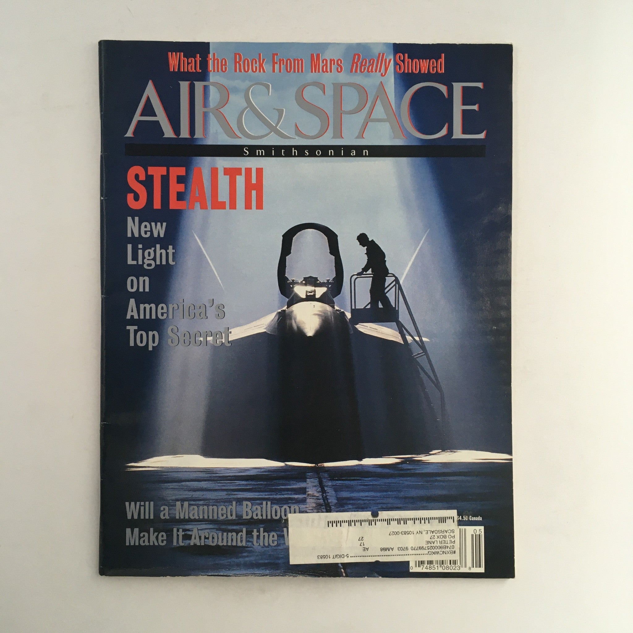 Air & Space Smithsonian Magazine 1996 Stealth New Light on America's Top Secret